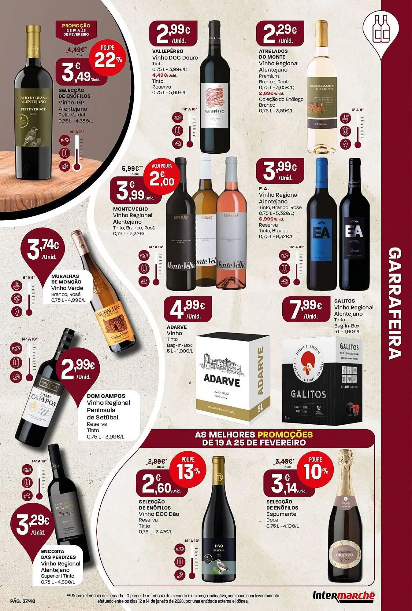 Folheto Folheto Intermarché de 19 de fevereiro até 25 de fevereiro 2026 - Pagina 37