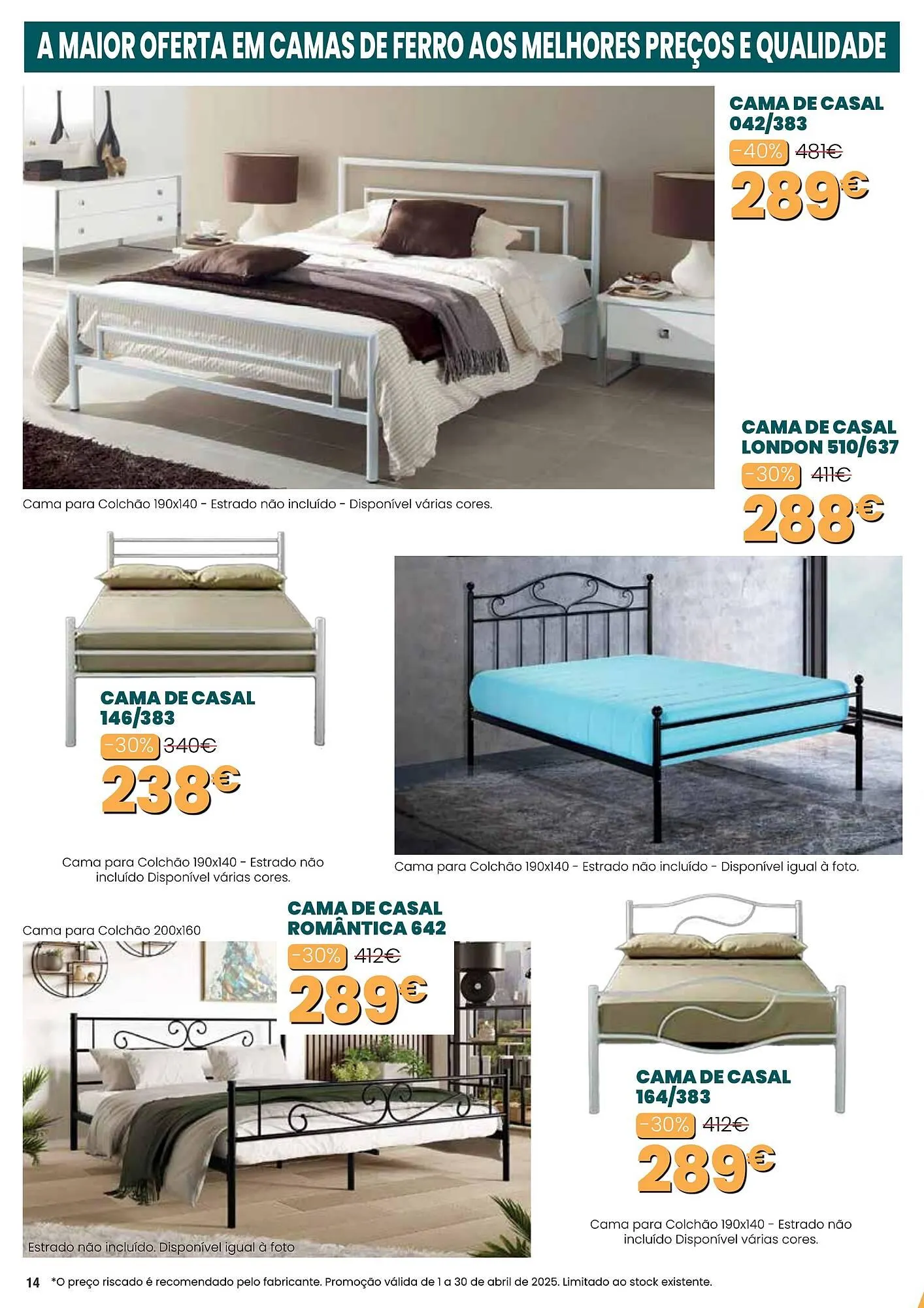 Folheto Folheto Hiper Centro do Móvel de 1 de abril até 30 de abril 2025 - Pagina 14