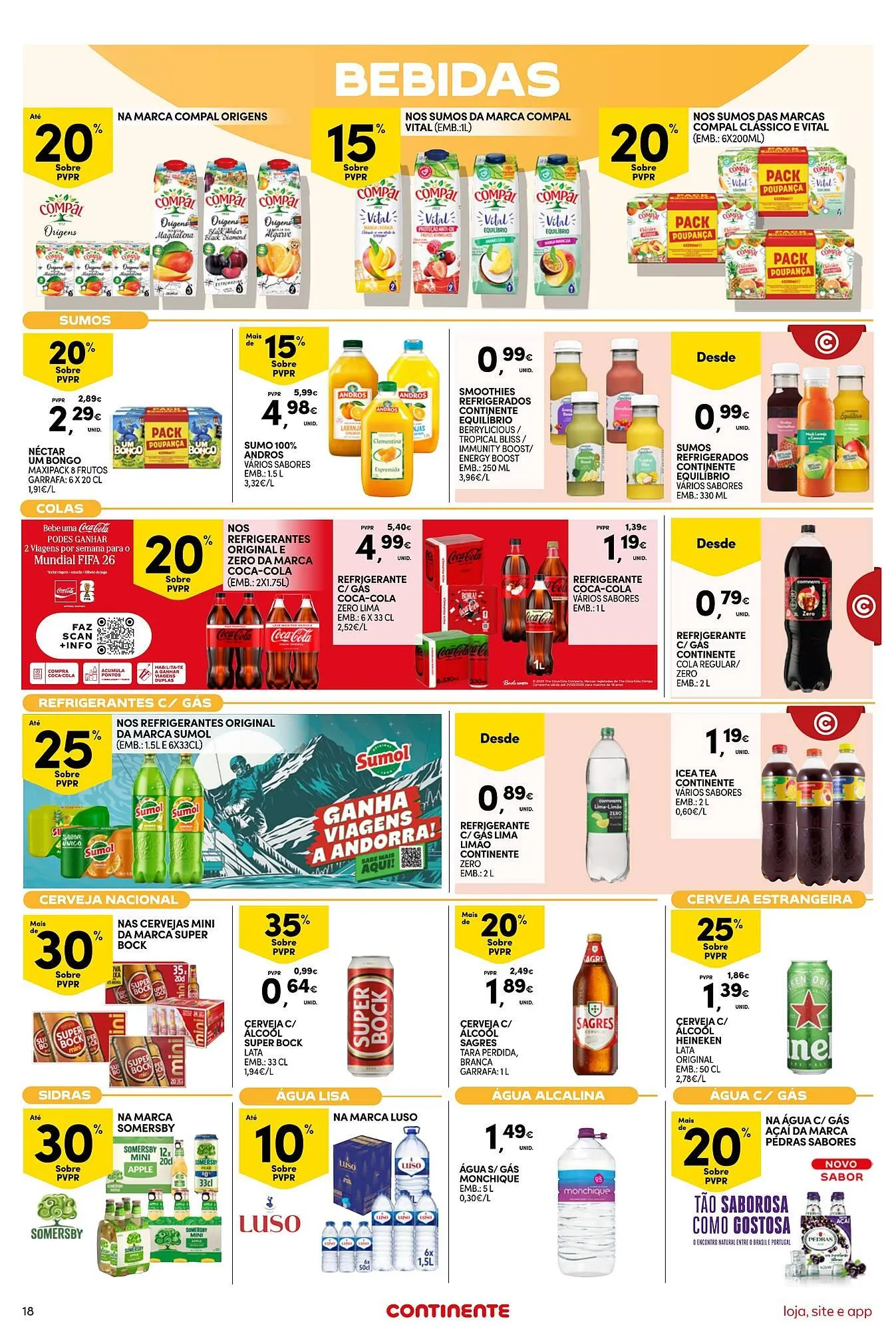 Folheto Folheto Continente Bom dia de 24 de fevereiro até 2 de março 2026 - Pagina 18