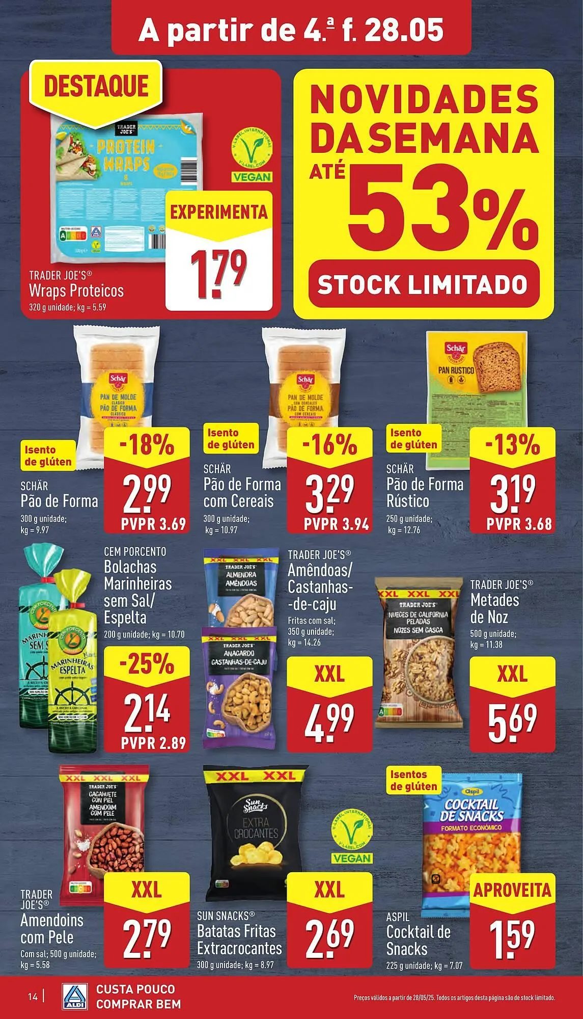 Folheto Folheto ALDI de 28 de maio até 1 de junho 2025 - Pagina 14