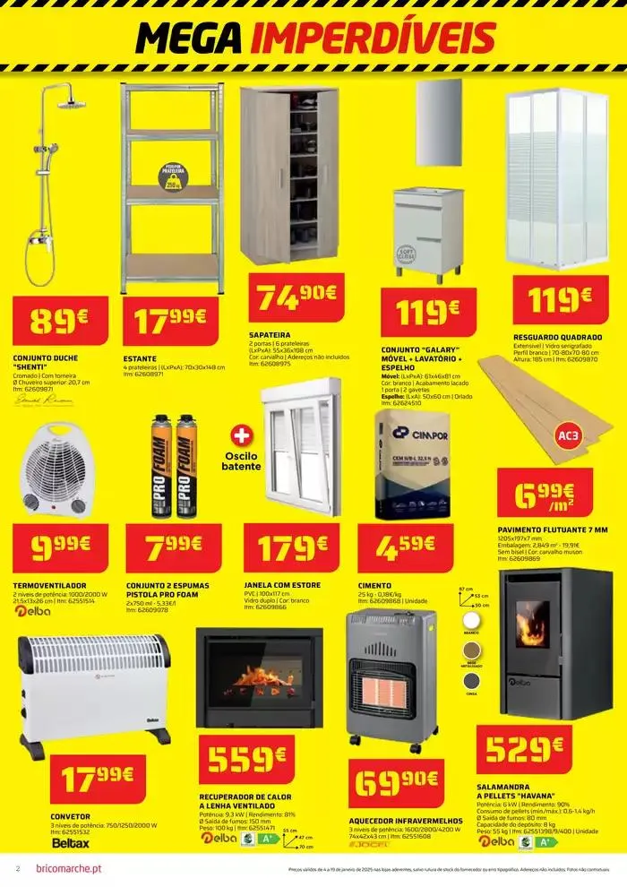 Folheto F#1 Mega Imperdíveis 4p Nacional de 6 de janeiro até 19 de janeiro 2025 - Pagina 2