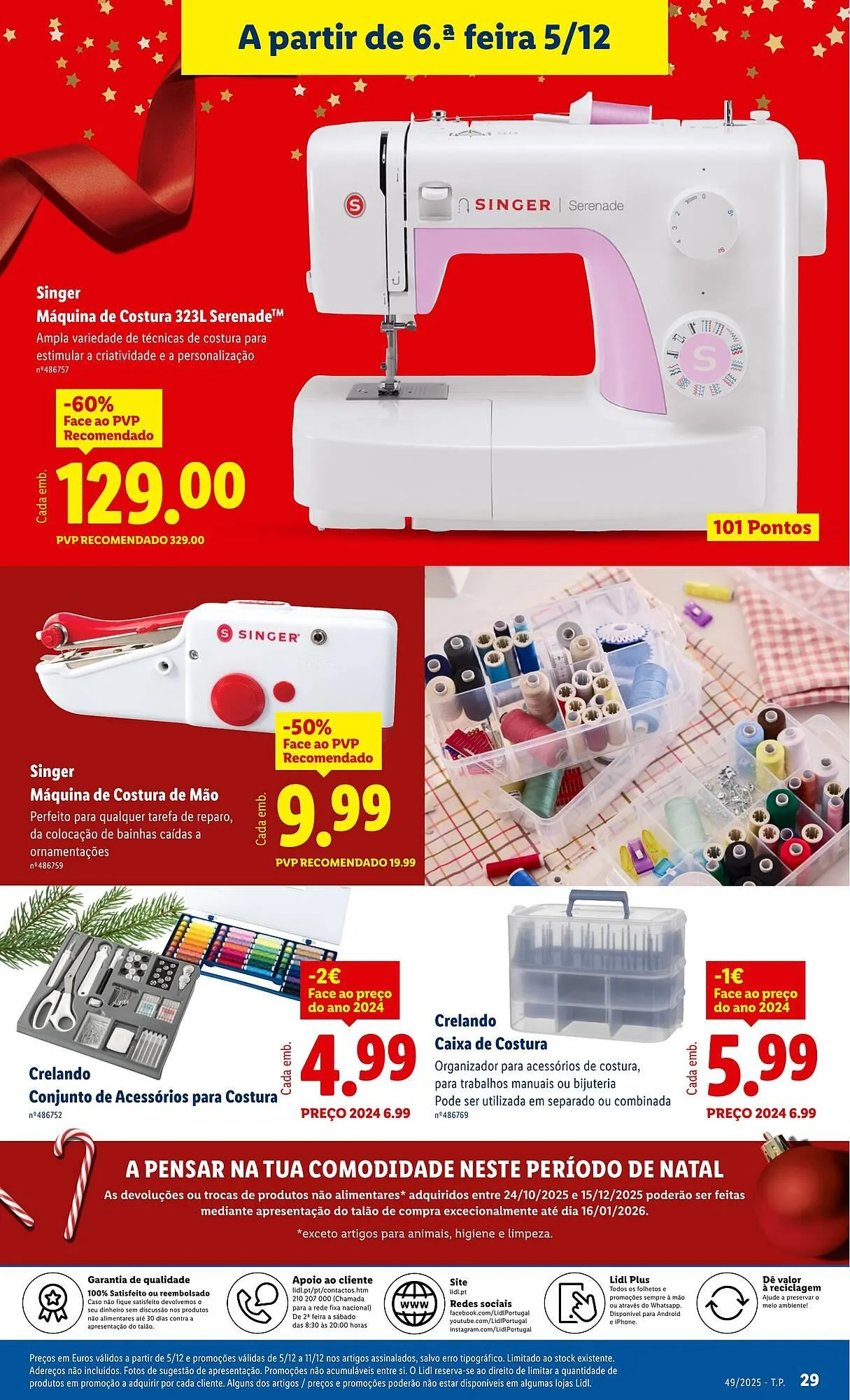 Folheto Folheto Lidl de 1 de dezembro até 7 de dezembro 2025 - Pagina 29