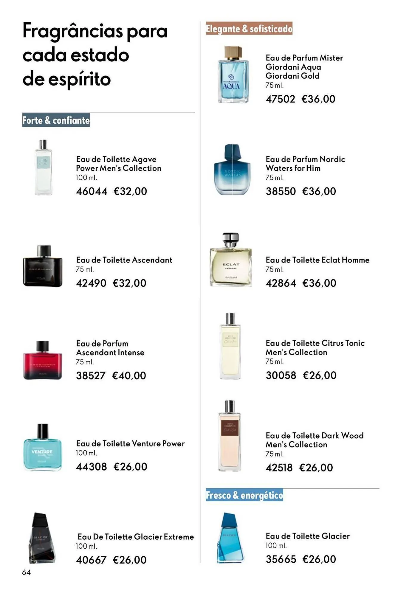 Folheto Catálogo Oriflame de 6 de maio até 26 de maio 2026 - Pagina 64