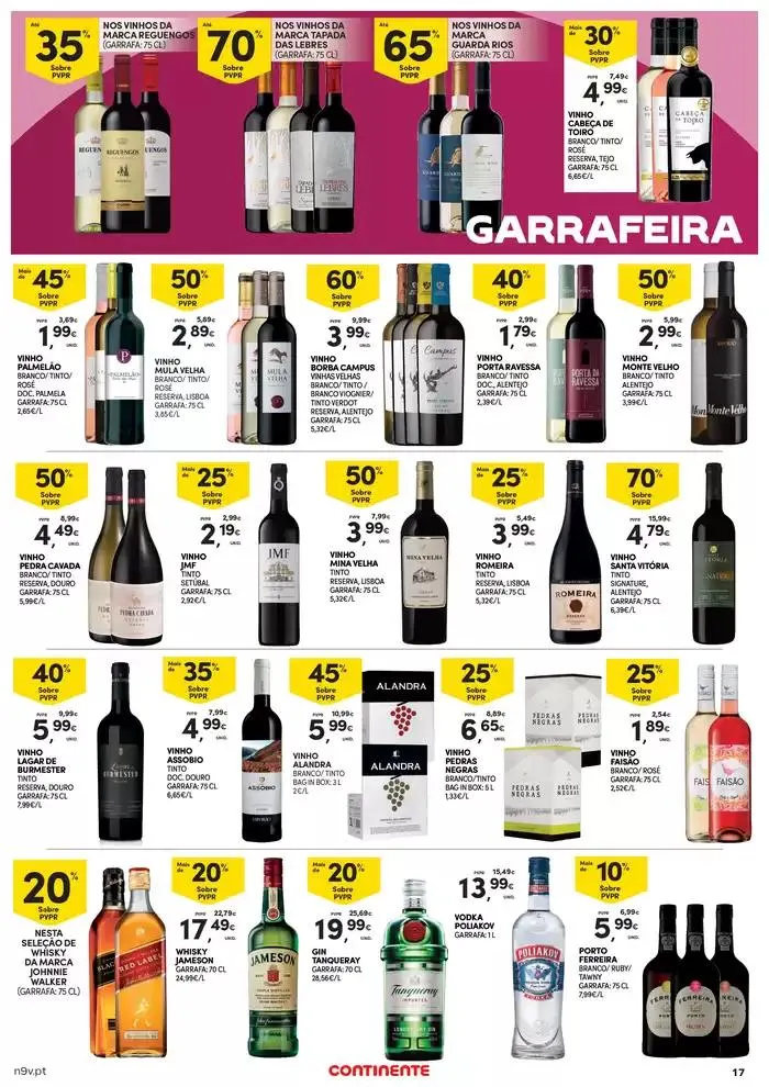 Folheto Açores: Em janeiro a poupança vem primeiro de 3 de janeiro até 22 de janeiro 2025 - Pagina 17