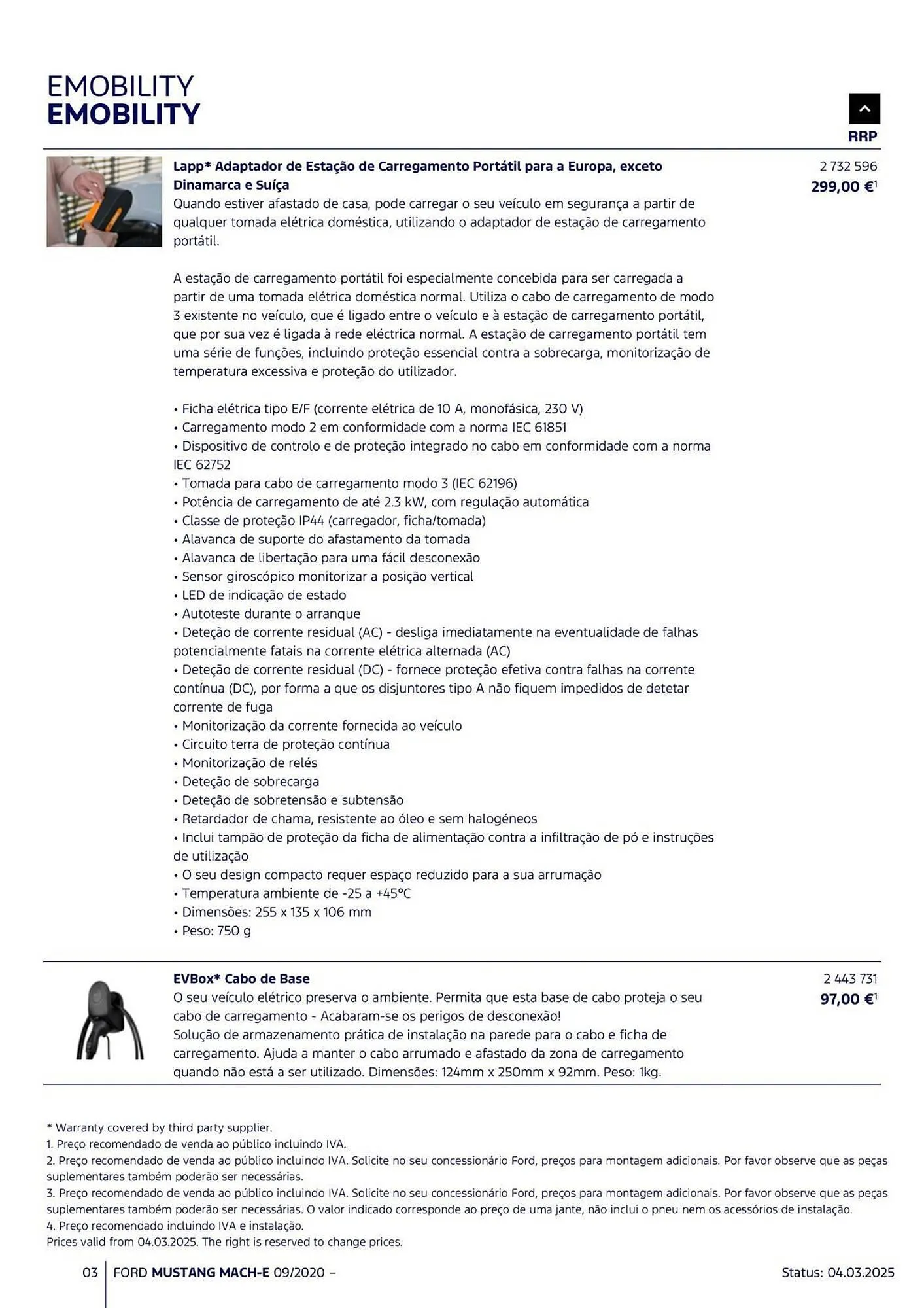 Folheto Folheto Ford de 18 de março até 31 de agosto 2025 - Pagina 3