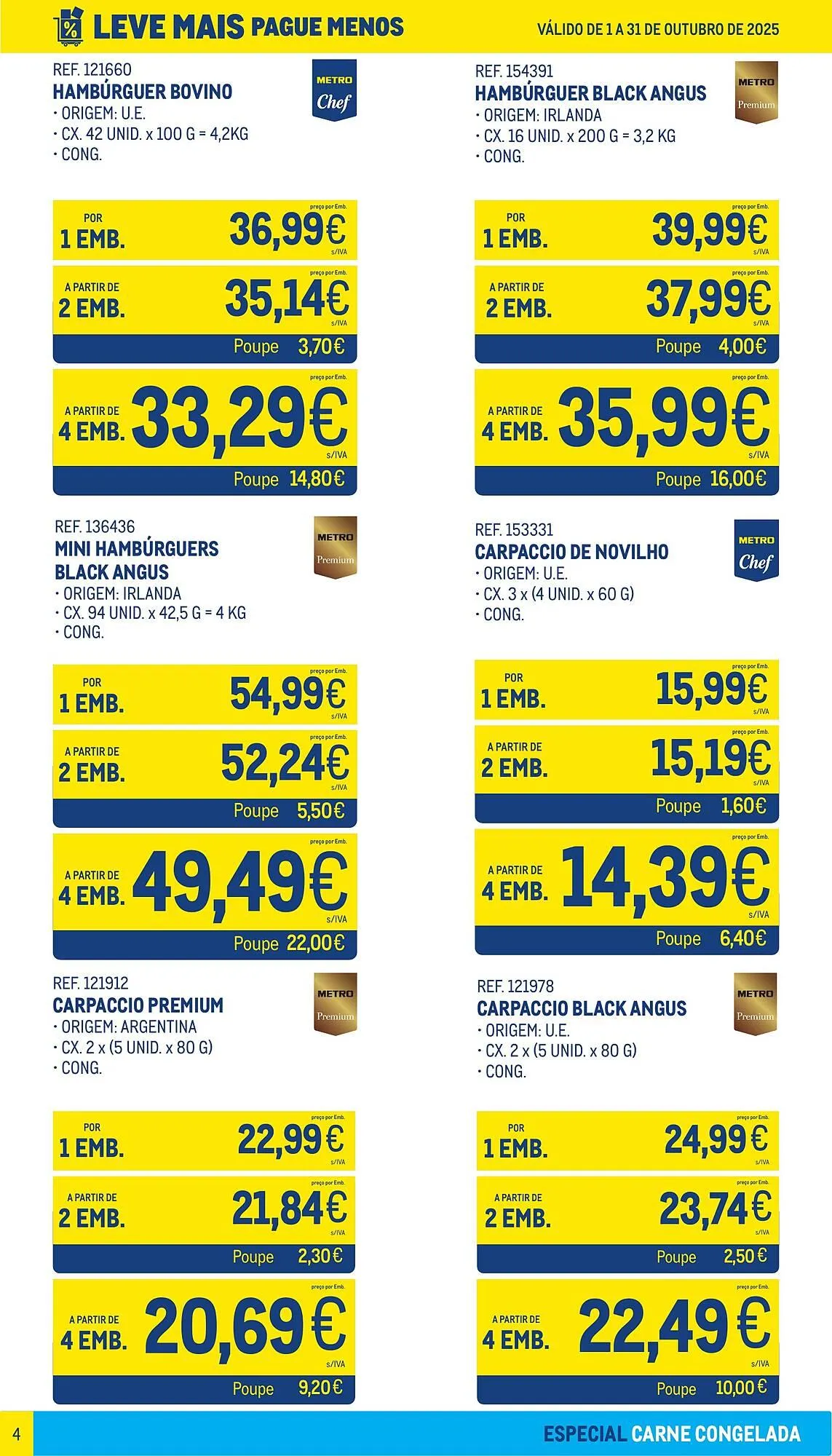 Folheto Catálogo Makro de 1 de outubro até 31 de outubro 2025 - Pagina 4