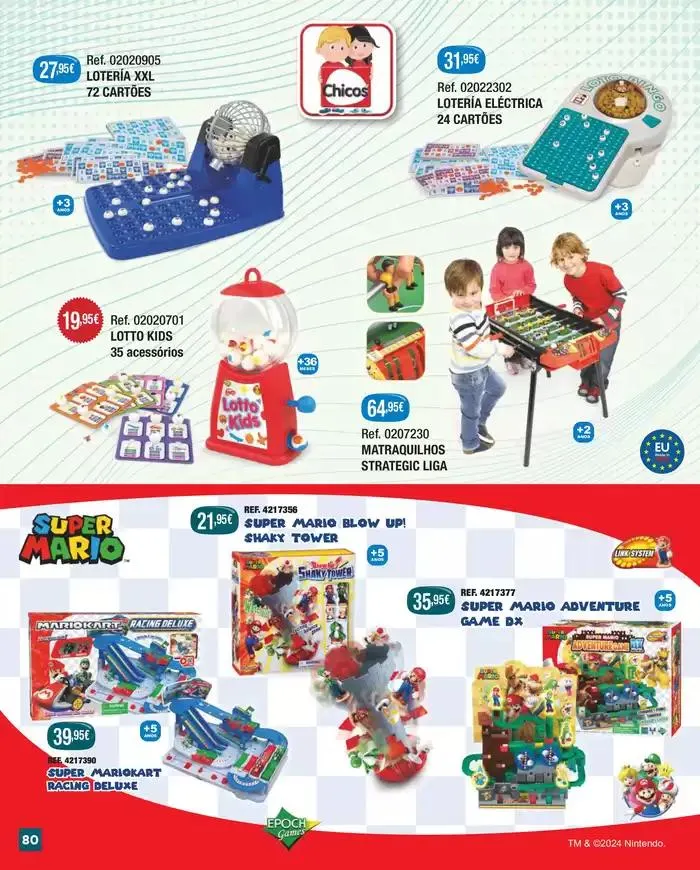 Folheto Catálogo De Brinquedos de 3 de dezembro até 31 de dezembro 2024 - Pagina 80