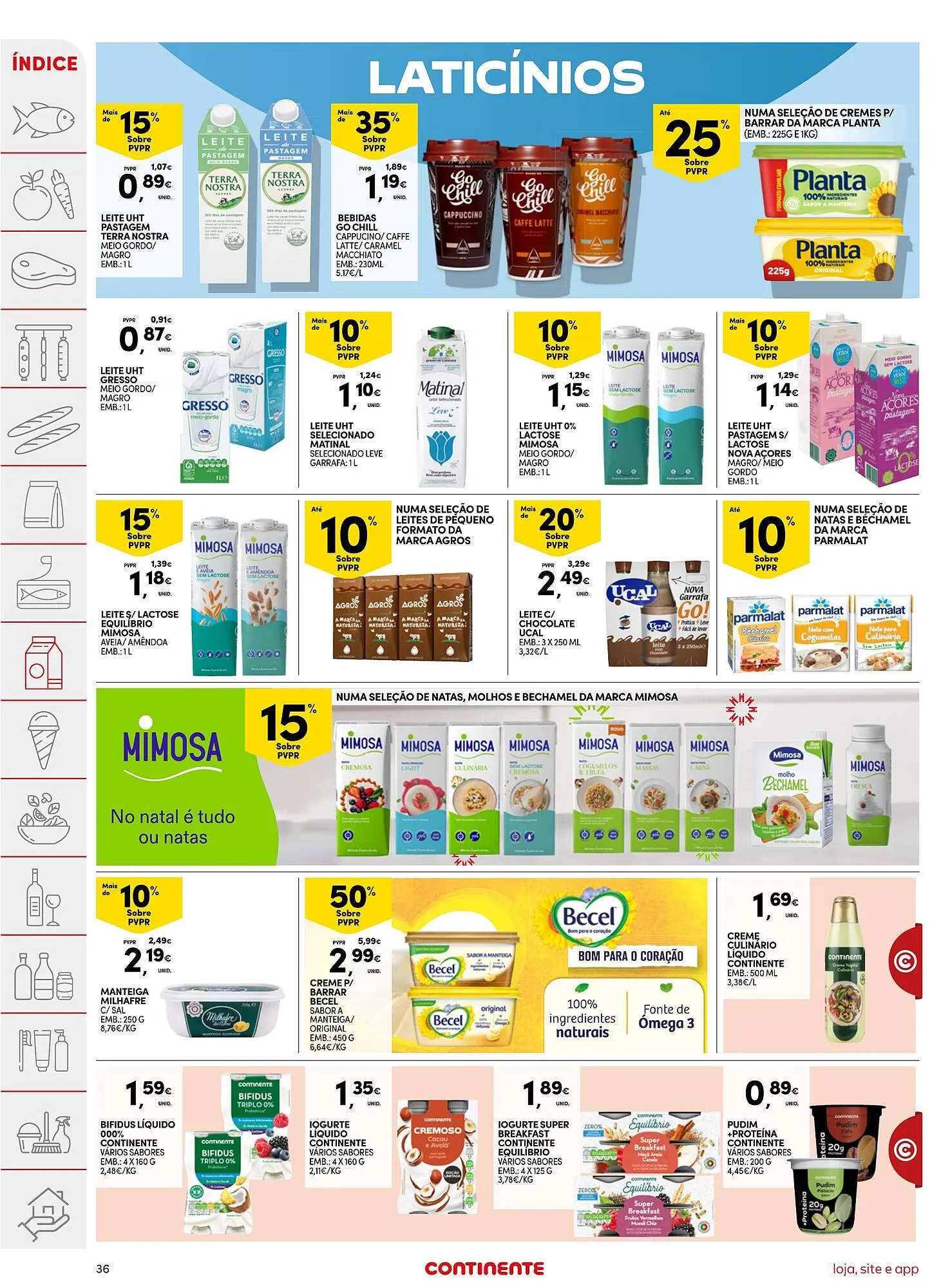 Folheto Folheto Continente de 16 de dezembro até 25 de dezembro 2025 - Pagina 36