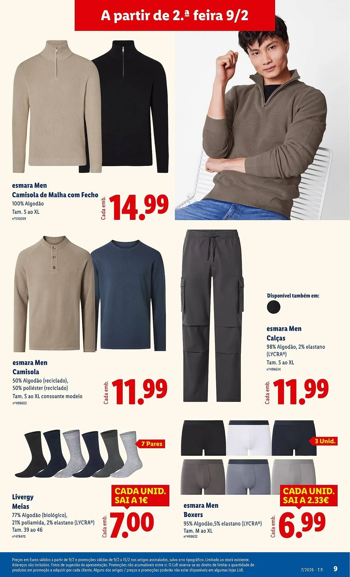 Folheto Folheto Lidl de 9 de fevereiro até 15 de fevereiro 2026 - Pagina 9