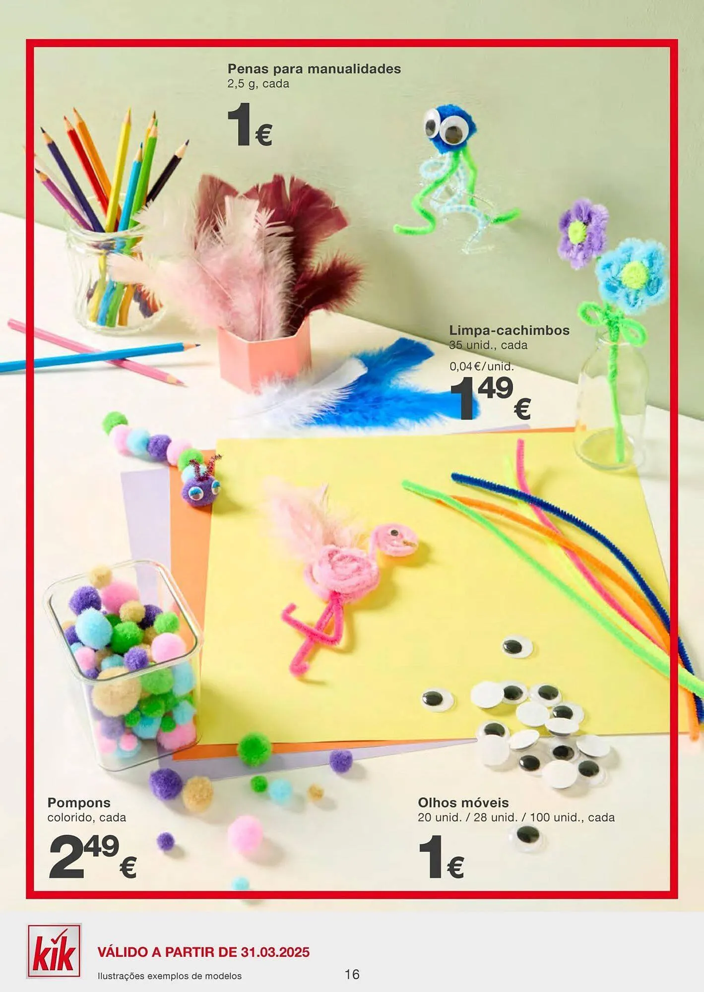 Folheto Folheto kik de 30 de março até 20 de abril 2025 - Pagina 16