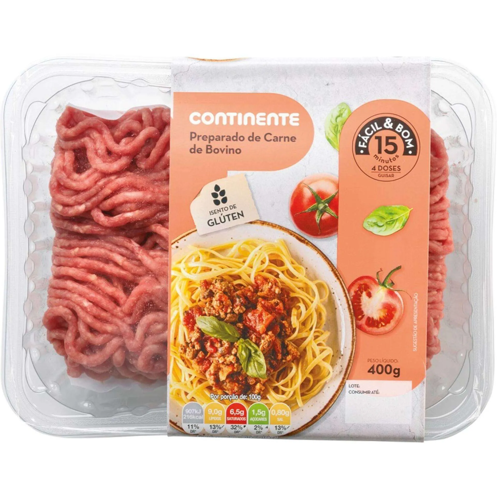 Preparado de Carne Picada de Bovino