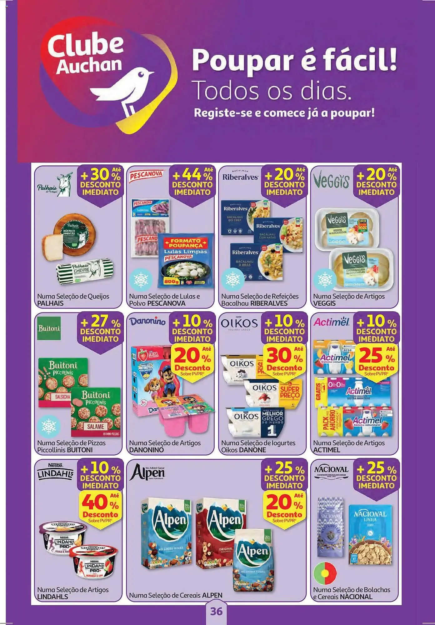 Folheto Folheto Auchan de 27 de novembro até 4 de dezembro 2025 - Pagina 36