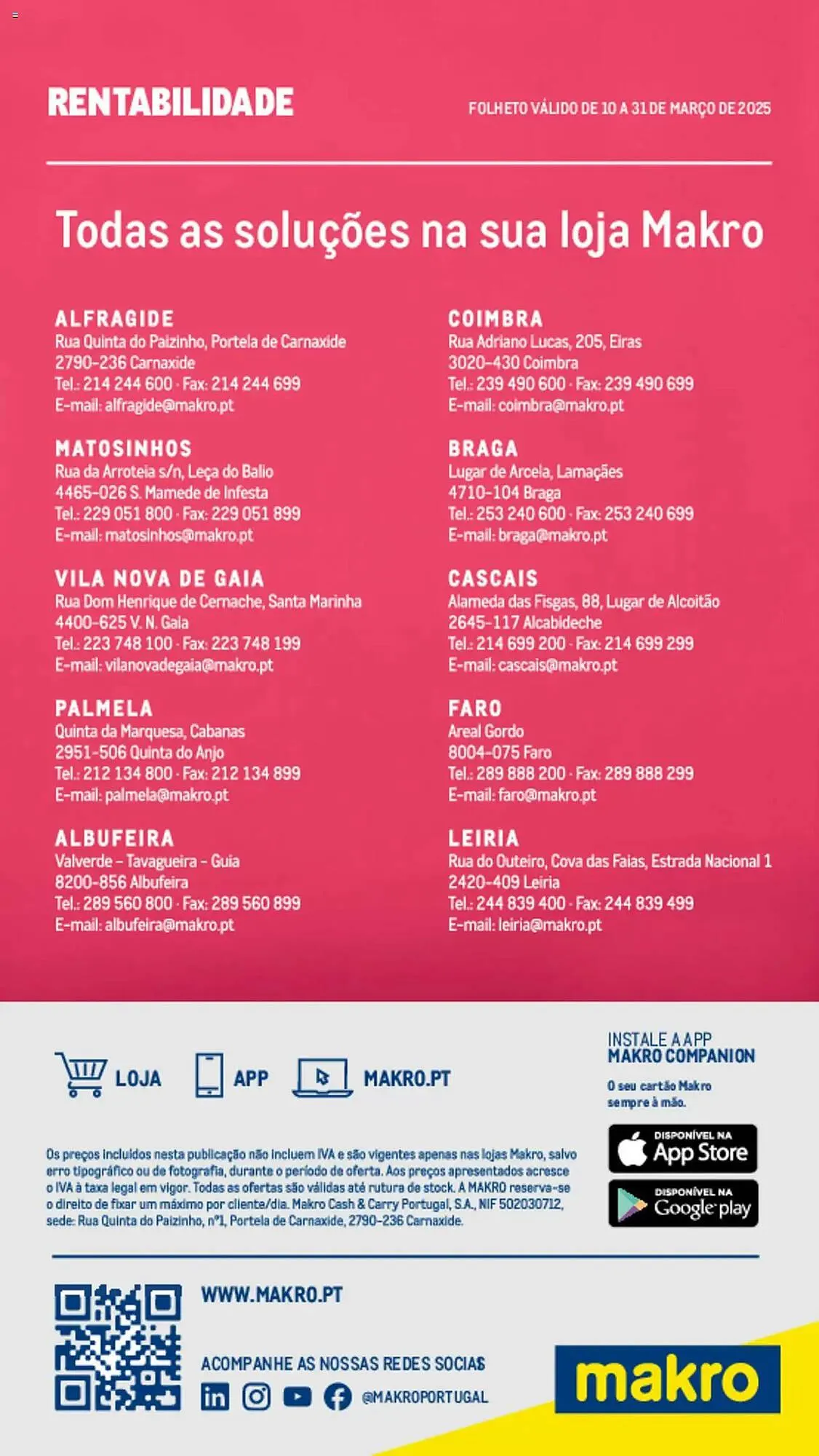 Folheto Folheto Makro de 10 de março até 31 de março 2025 - Pagina 33