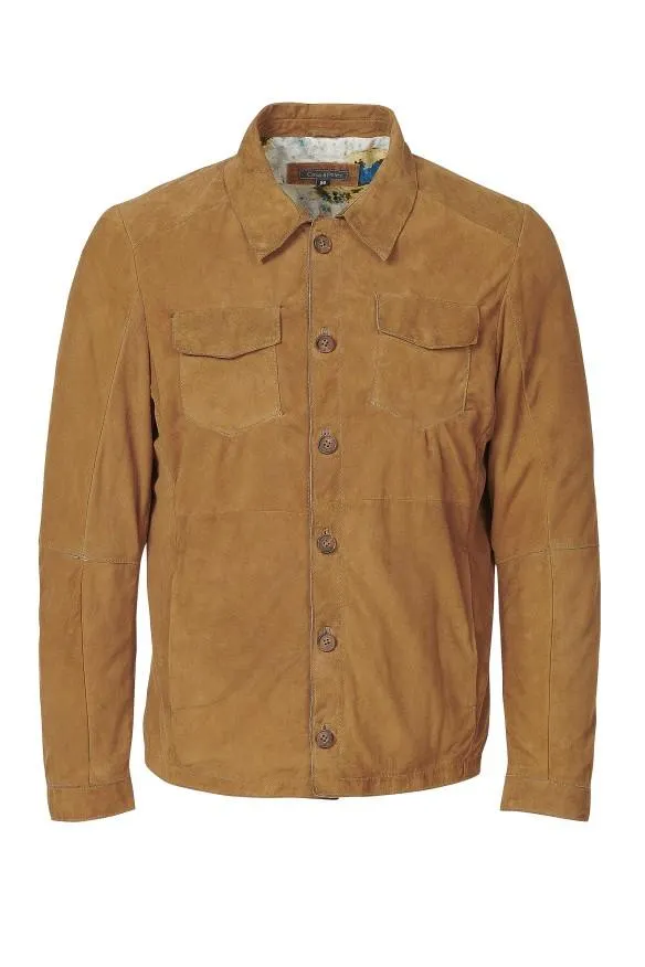 Blusão em pele Adônis