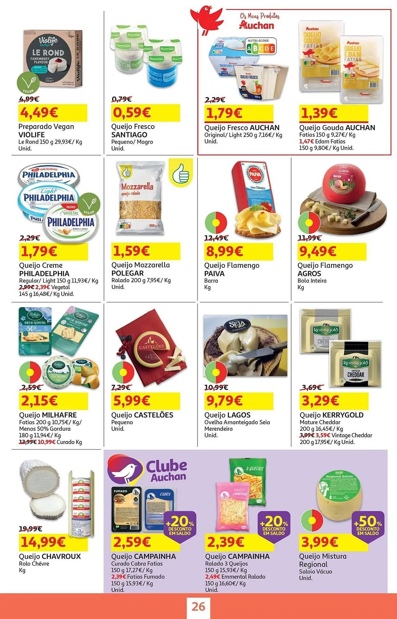 Folheto Folheto Auchan de 27 de março até 10 de abril 2025 - Pagina 26