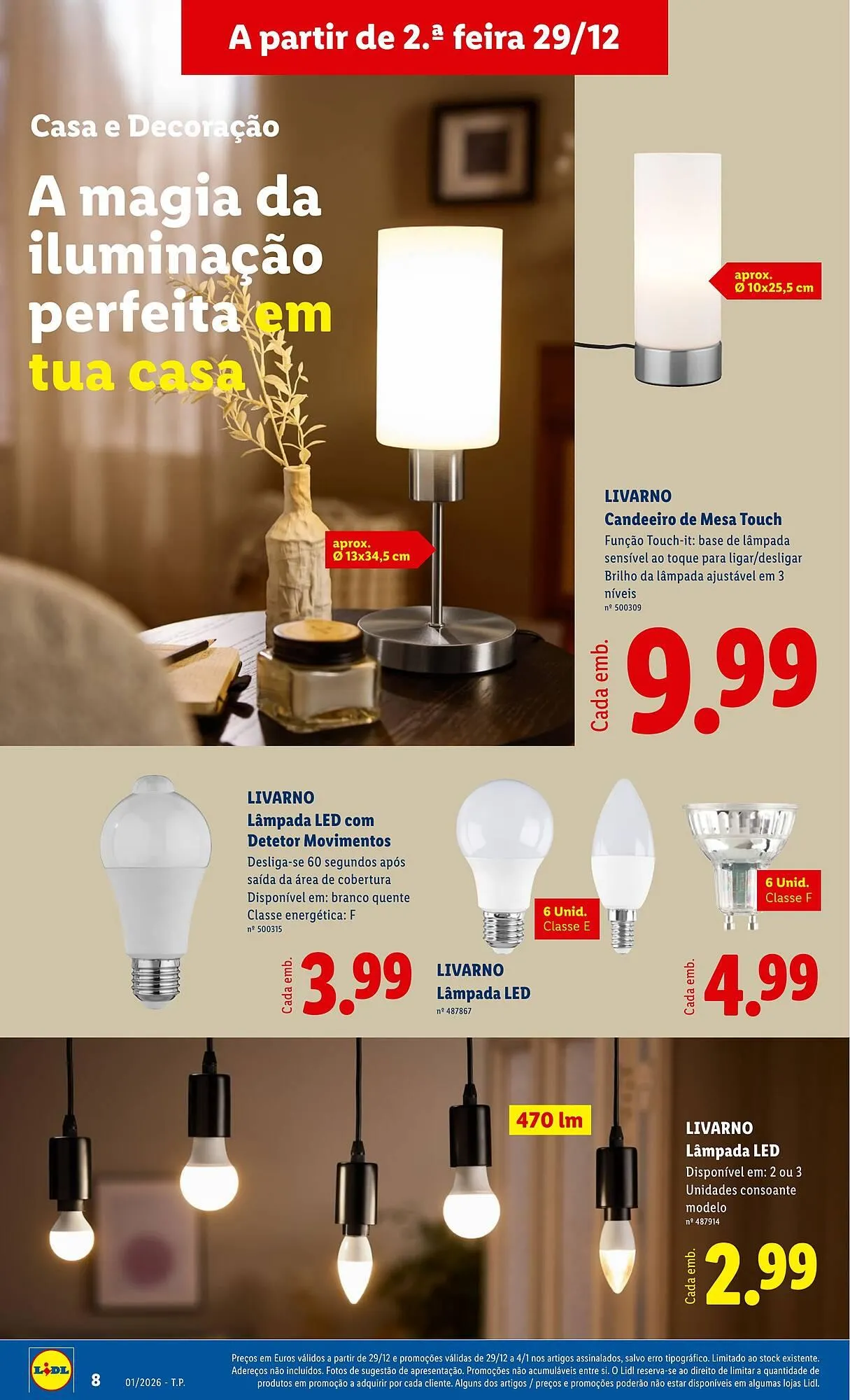 Folheto Folheto Lidl de 29 de dezembro até 4 de janeiro 2026 - Pagina 8