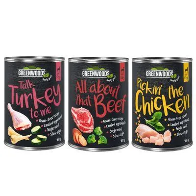 Greenwoods 6 x 400 g - Pack misto de degustação