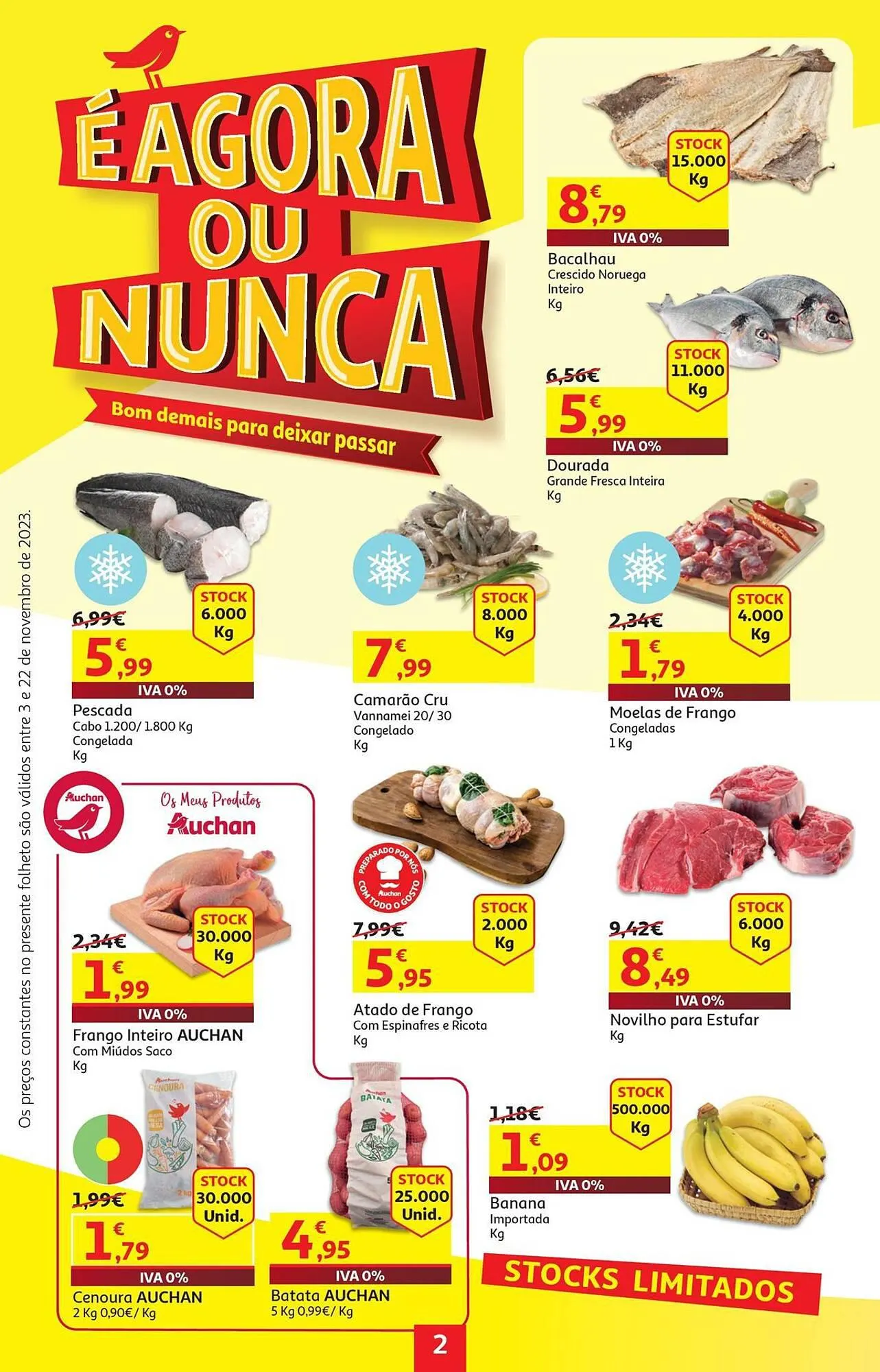 Folheto Folheto Auchan de 3 de novembro até 22 de novembro 2023 - Pagina 2