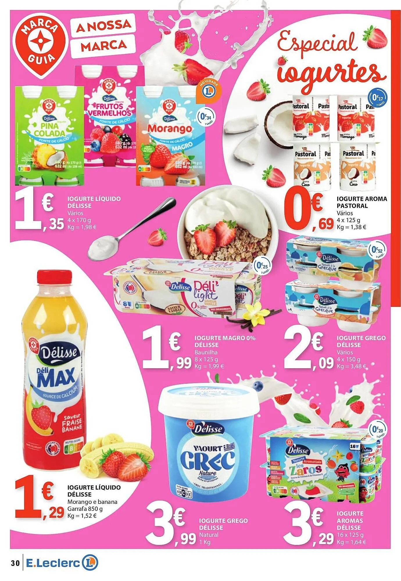 Folheto Folheto E.Leclerc de 13 de março até 19 de março 2025 - Pagina 30