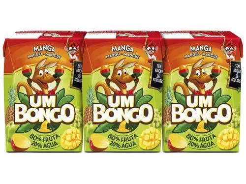néctar um bongo manga 3x0.20l