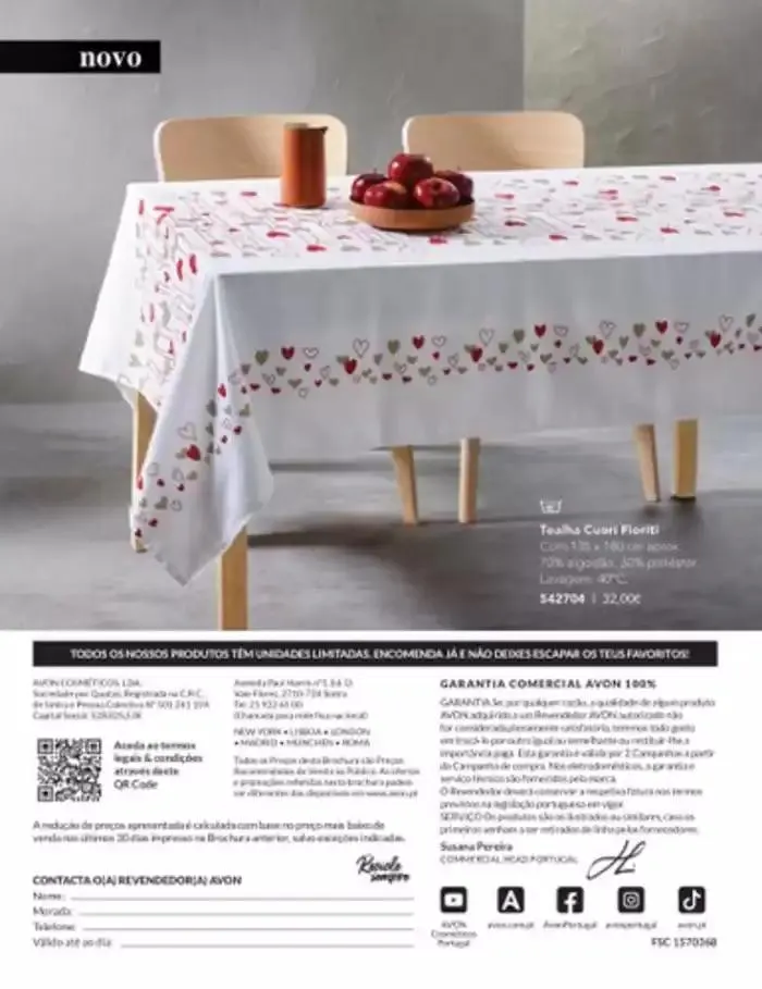 Folheto AVON CASA de 3 de janeiro até 31 de março 2025 - Pagina 20