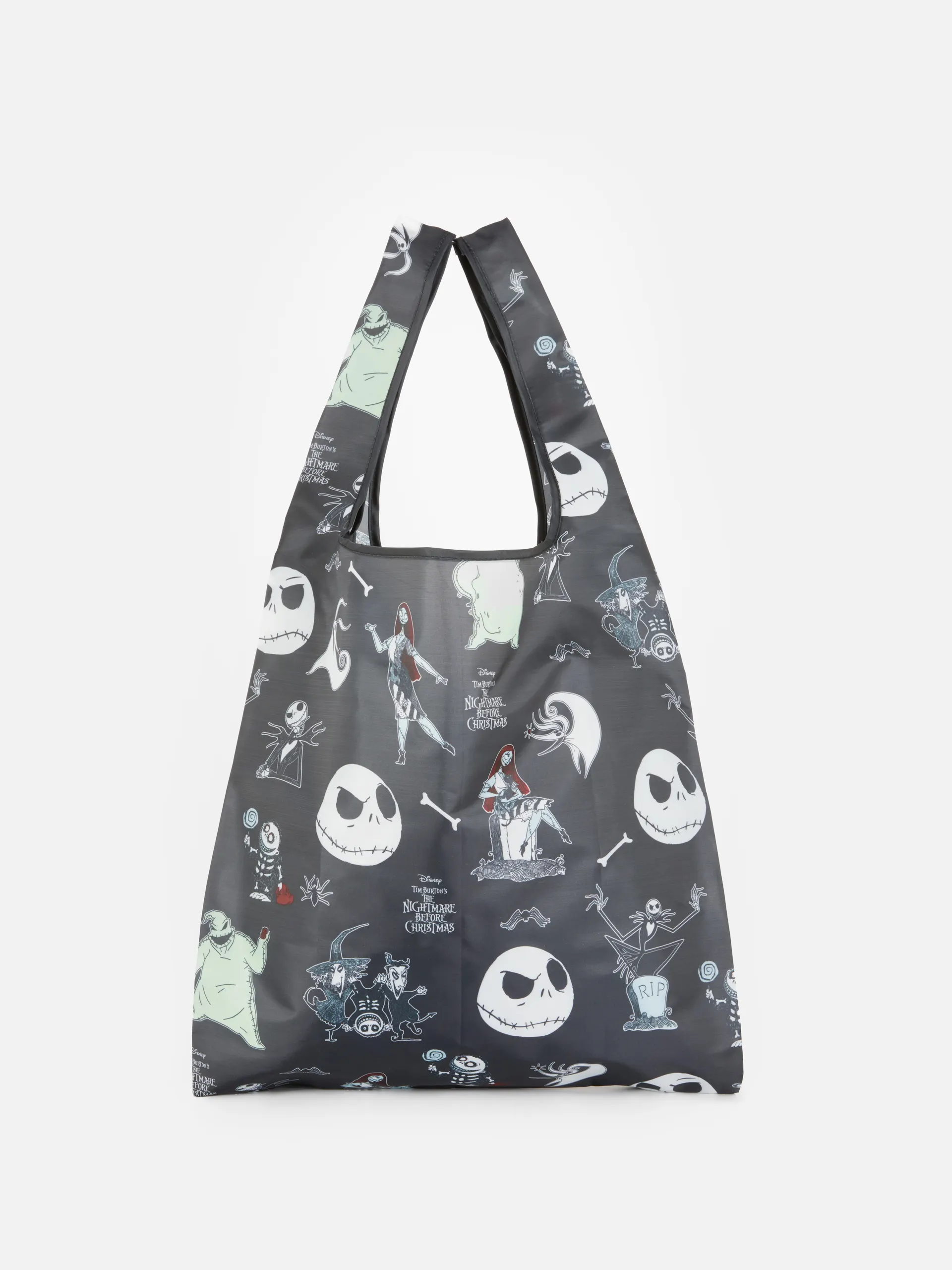 Bolsa tote dobrável Disney Tim Burton O Estranho Mundo de Jack