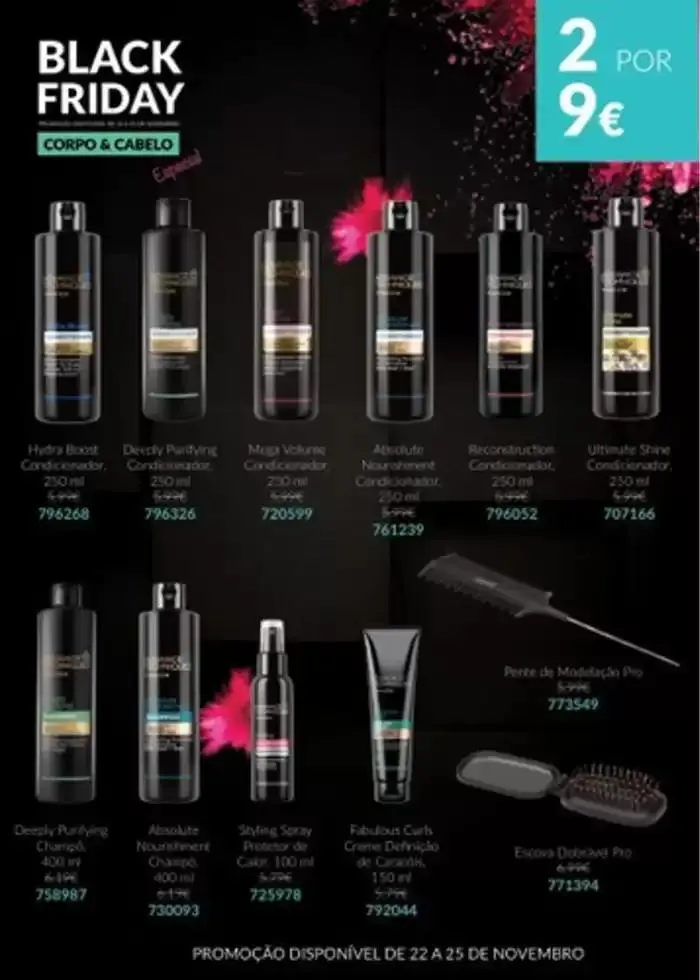 Folheto BLACK FRIDAY CORPO & CABELO de 22 de novembro até 25 de novembro 2024 - Pagina 4