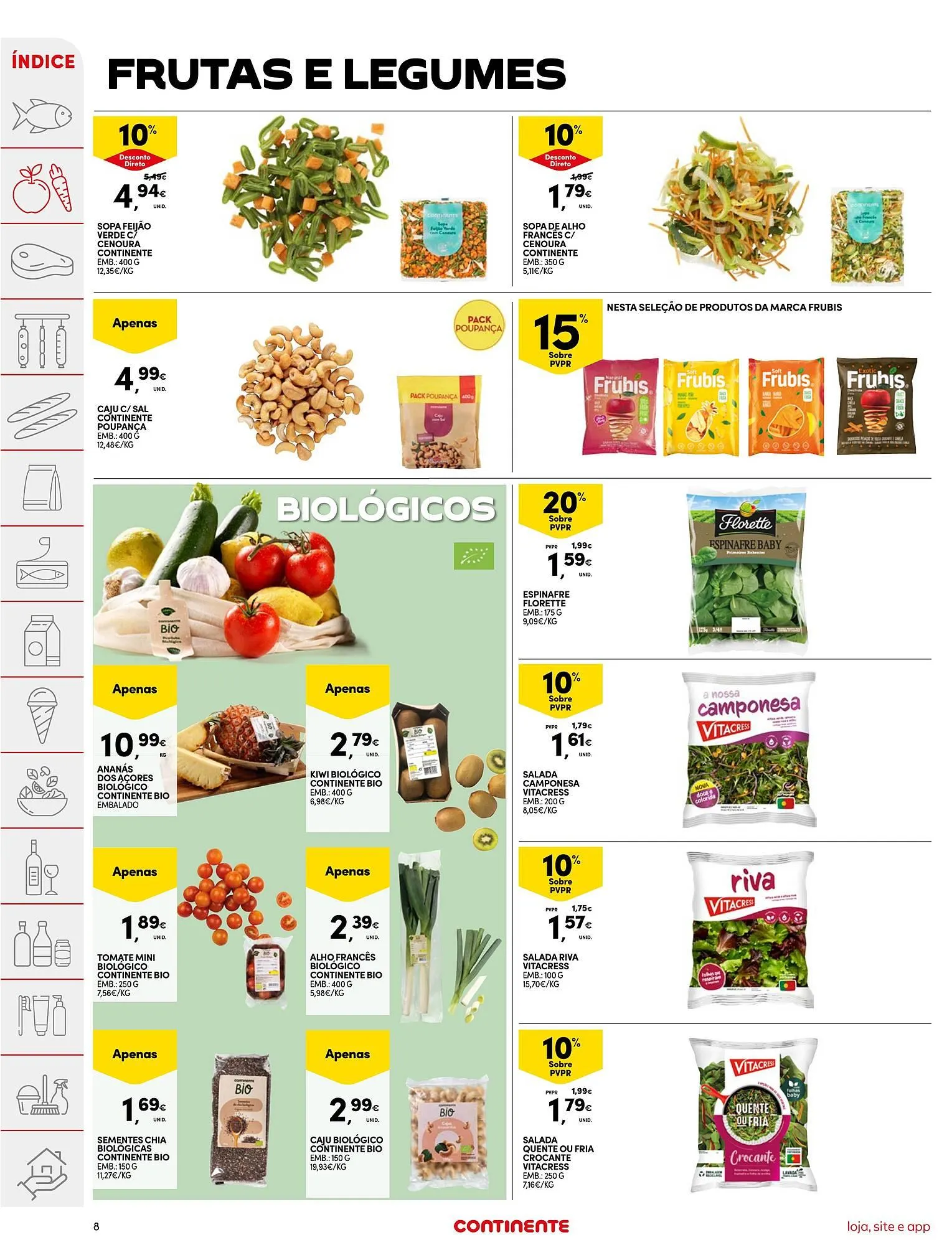 Folheto Folheto Continente de 7 de abril até 13 de abril 2026 - Pagina 8