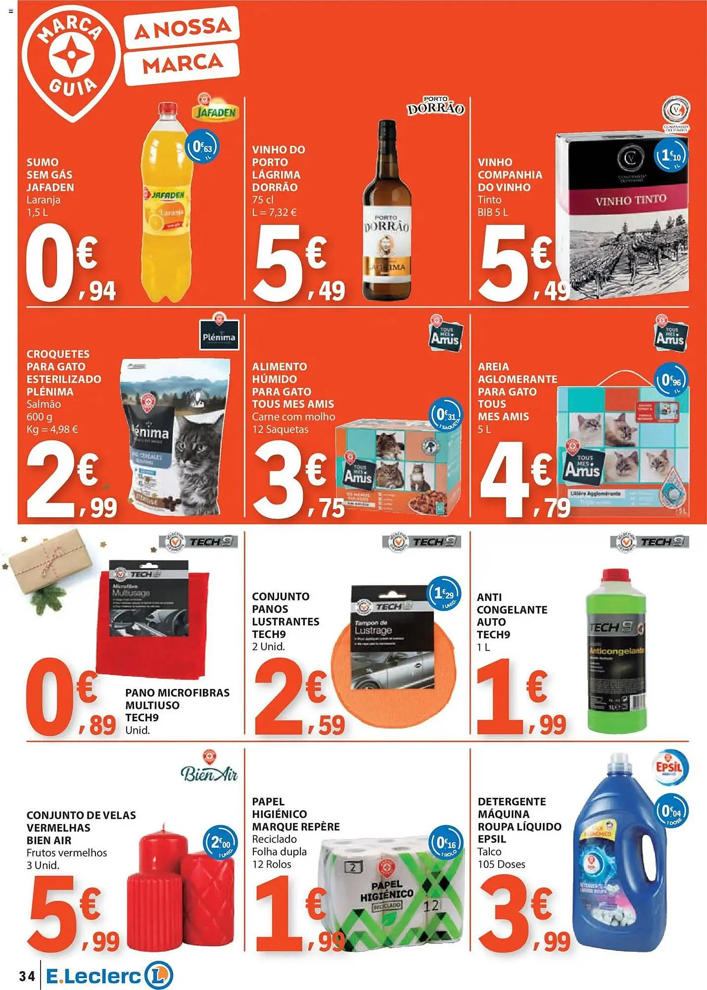Folheto Folheto E.Leclerc de 4 de dezembro até 11 de dezembro 2025 - Pagina 34
