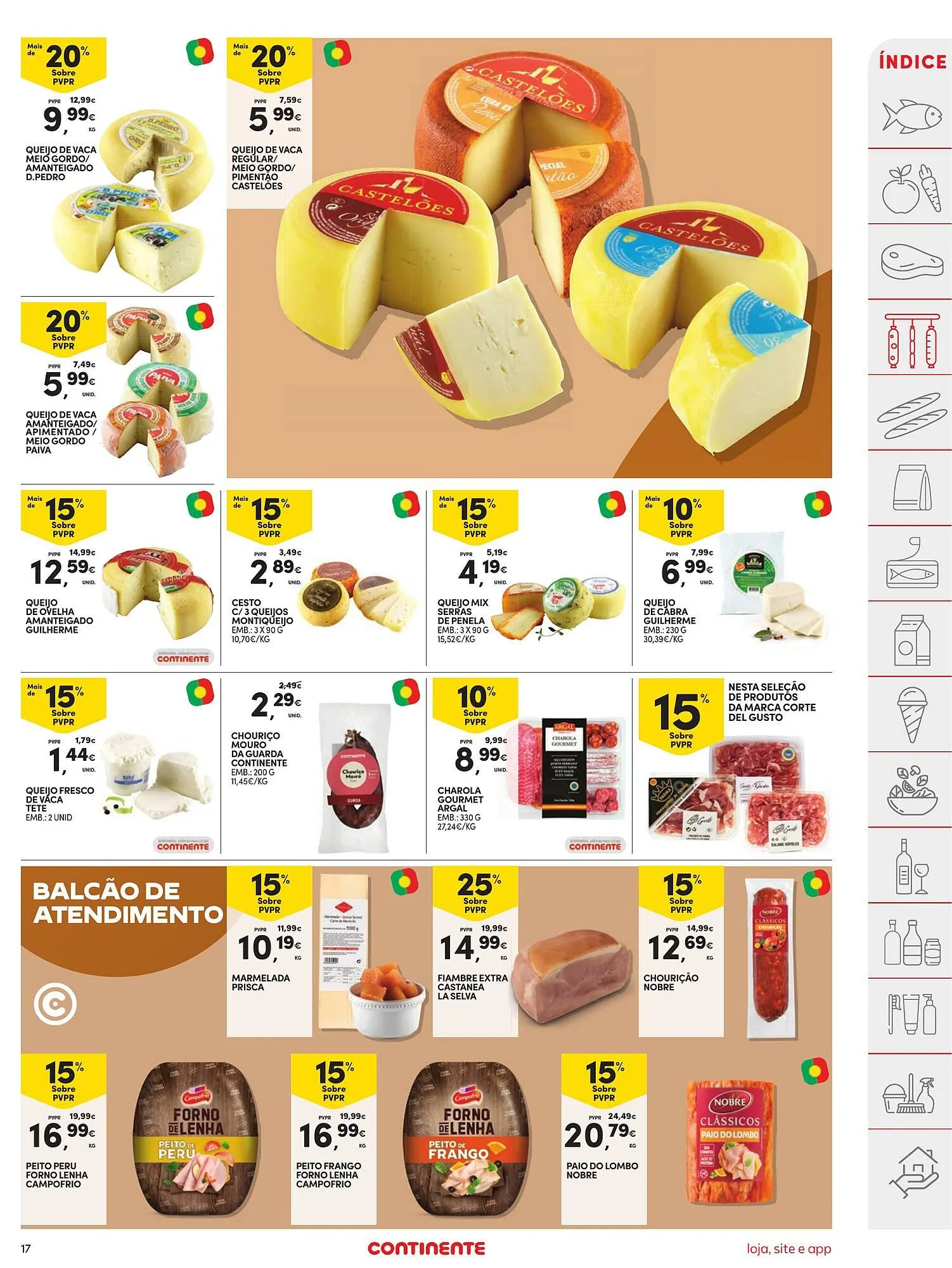 Folheto Folheto Continente de 31 de março até 6 de abril 2026 - Pagina 17