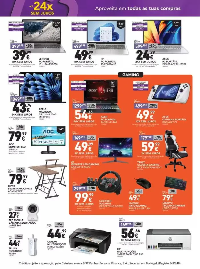 Folheto Sem juros é ON de 8 de janeiro até 21 de janeiro 2025 - Pagina 6