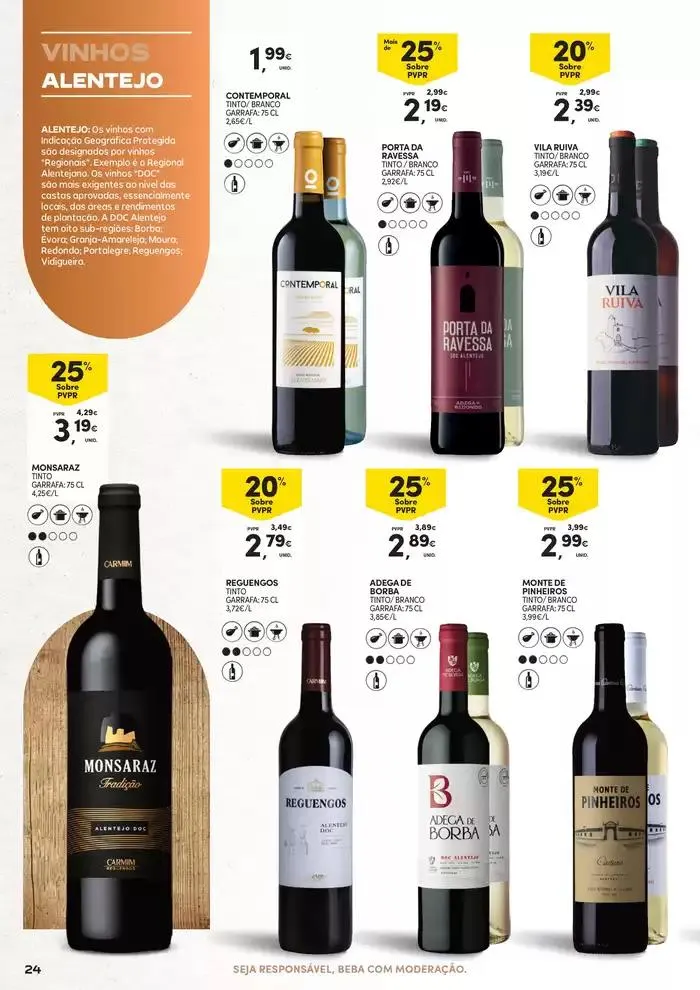 Folheto Queijos, Enchidos e Vinhos de 21 de janeiro até 9 de fevereiro 2025 - Pagina 24