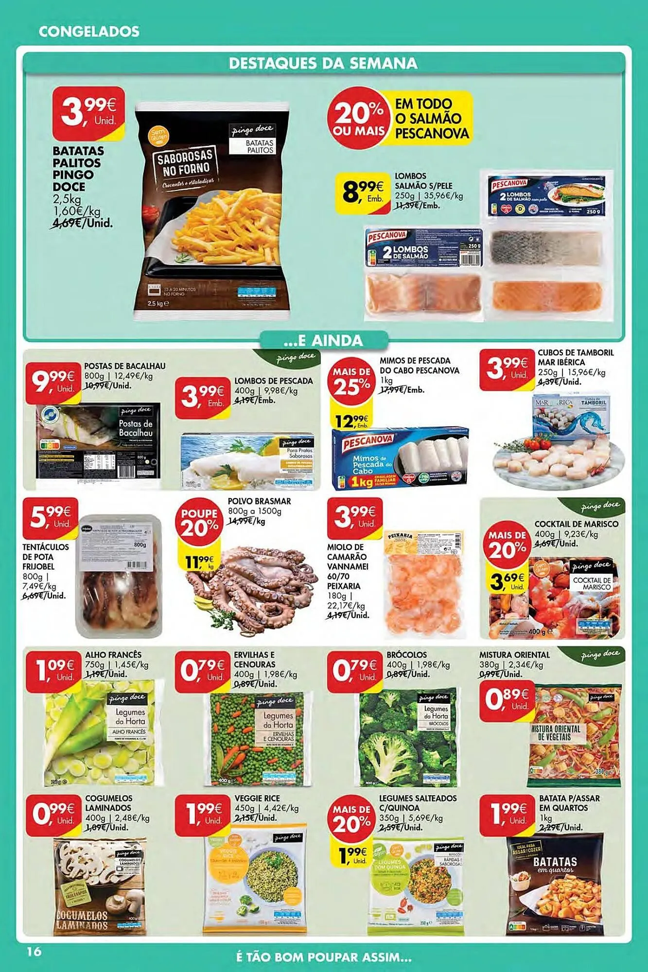Folheto Folheto Pingo Doce de 12 de março até 18 de março 2026 - Pagina 16