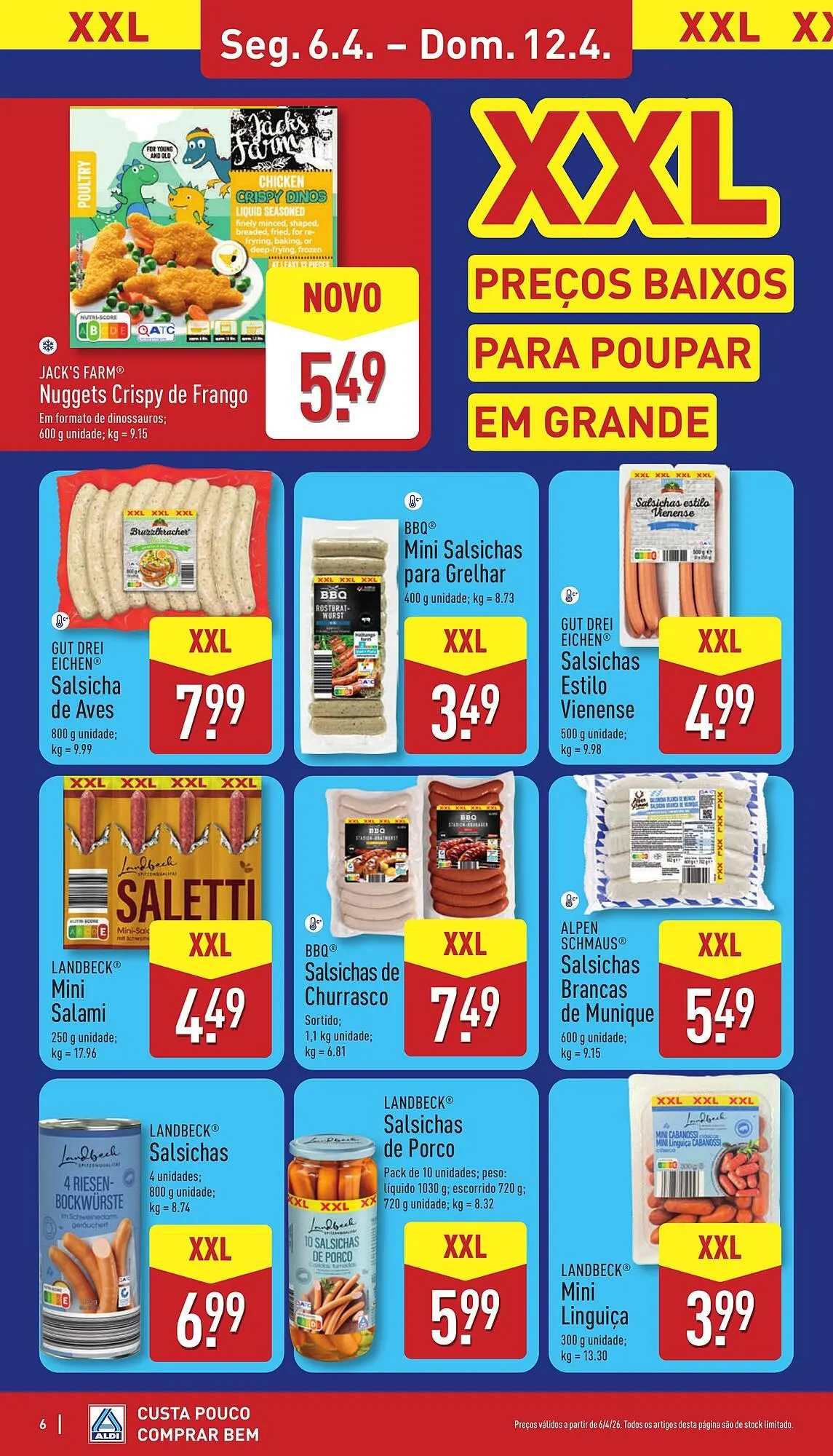Folheto Folheto ALDI de 6 de abril até 12 de abril 2026 - Pagina 6