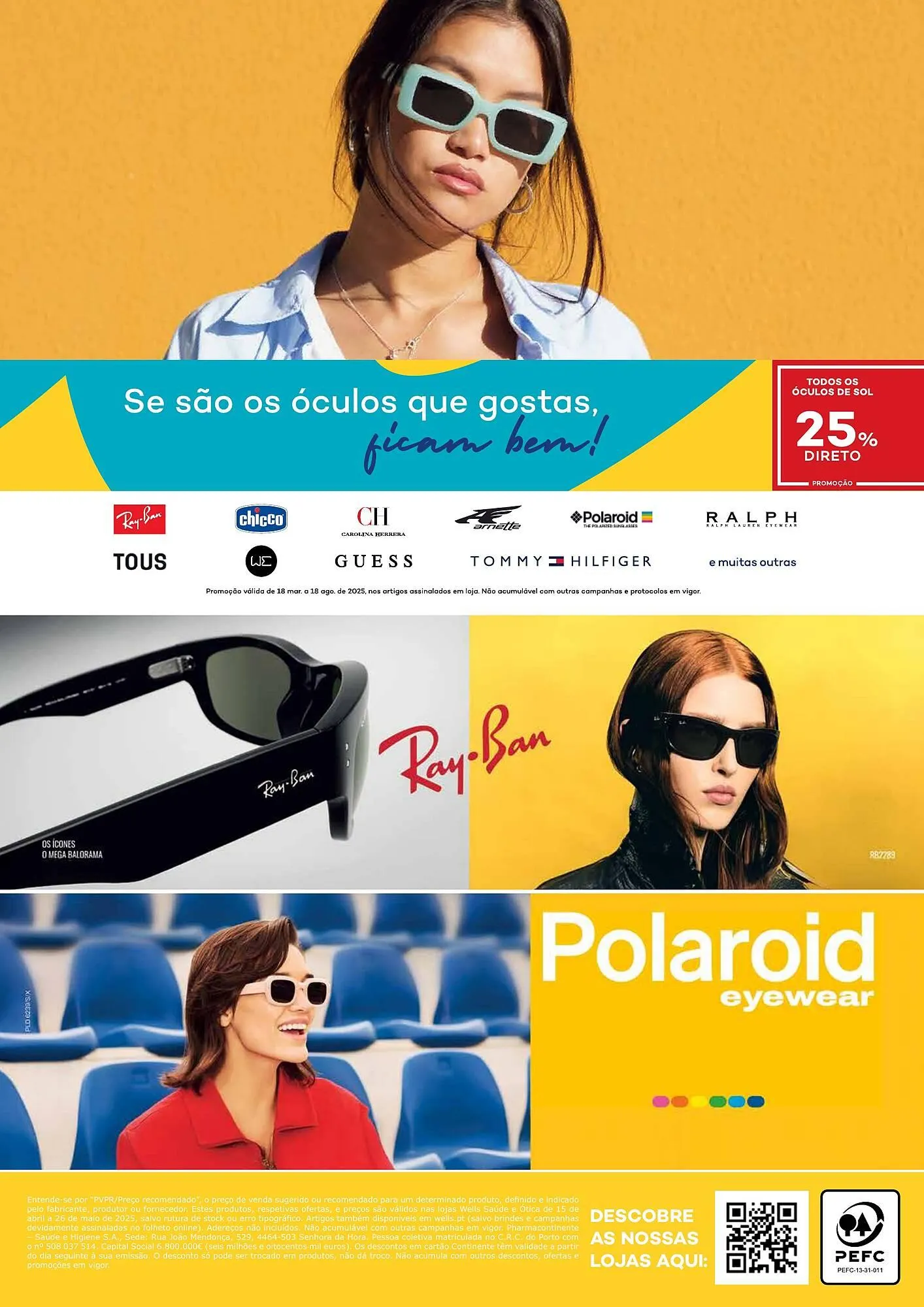 Folheto Folheto Well's de 15 de abril até 26 de maio 2025 - Pagina 36