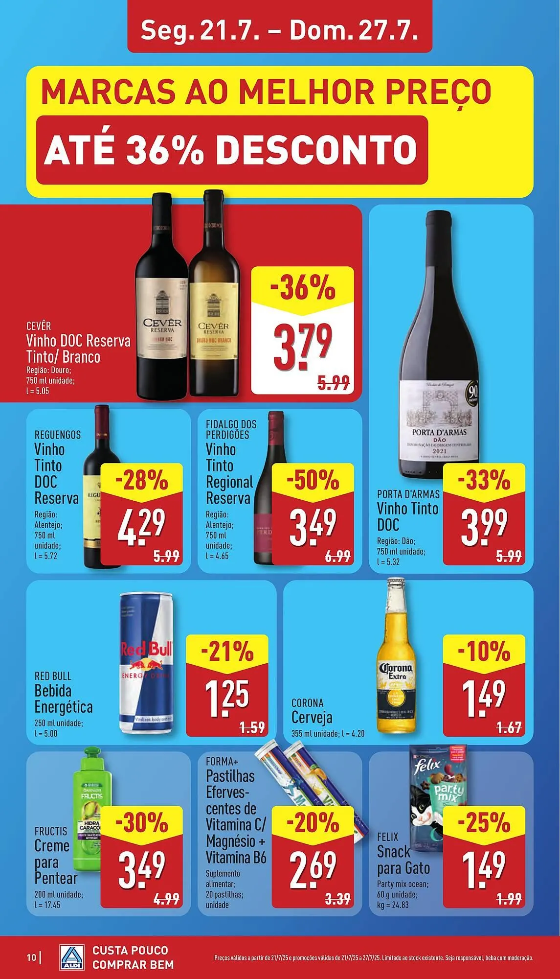 Folheto Folheto ALDI de 21 de julho até 27 de julho 2025 - Pagina 10