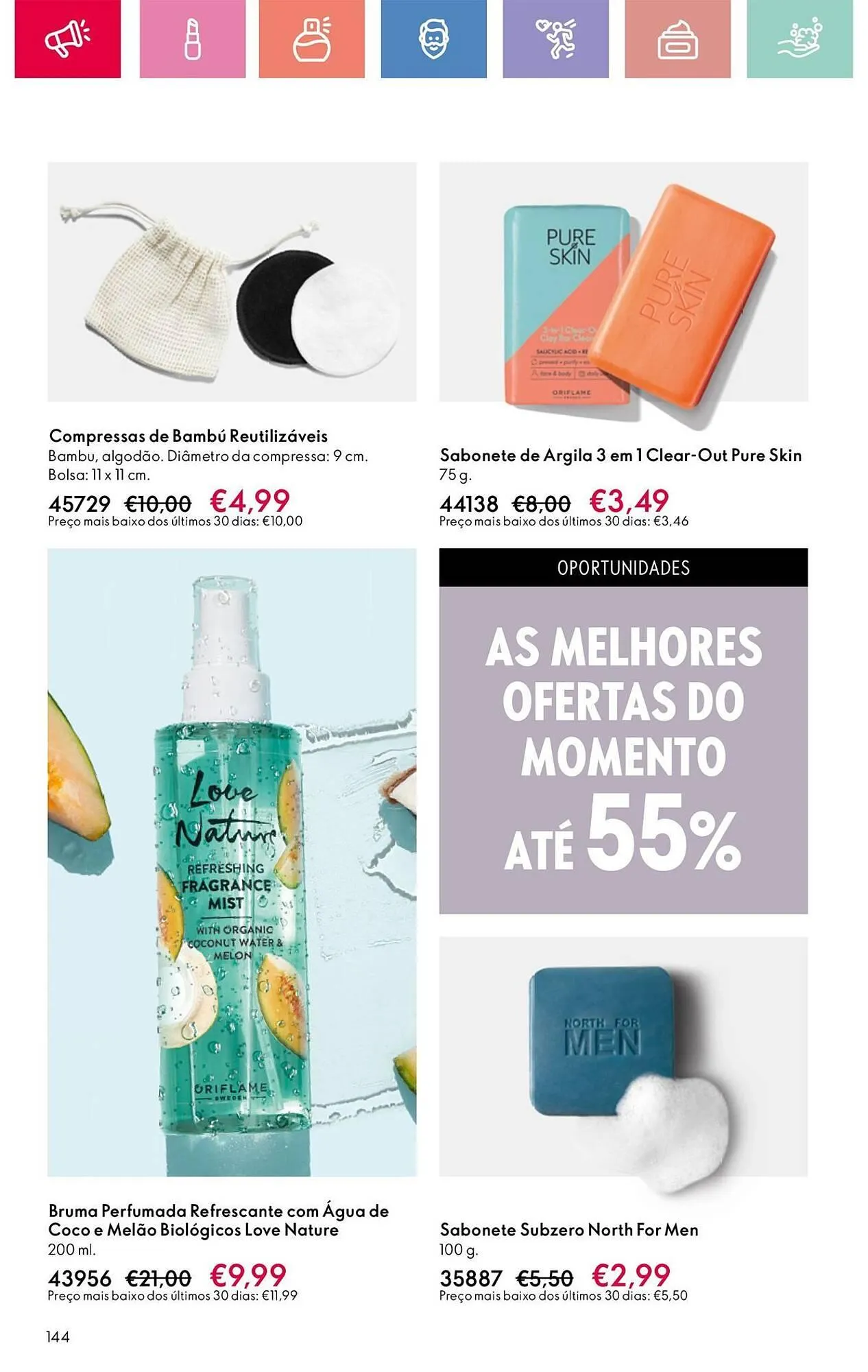 Folheto Folheto Oriflame de 4 de maio até 24 de maio 2025 - Pagina 144