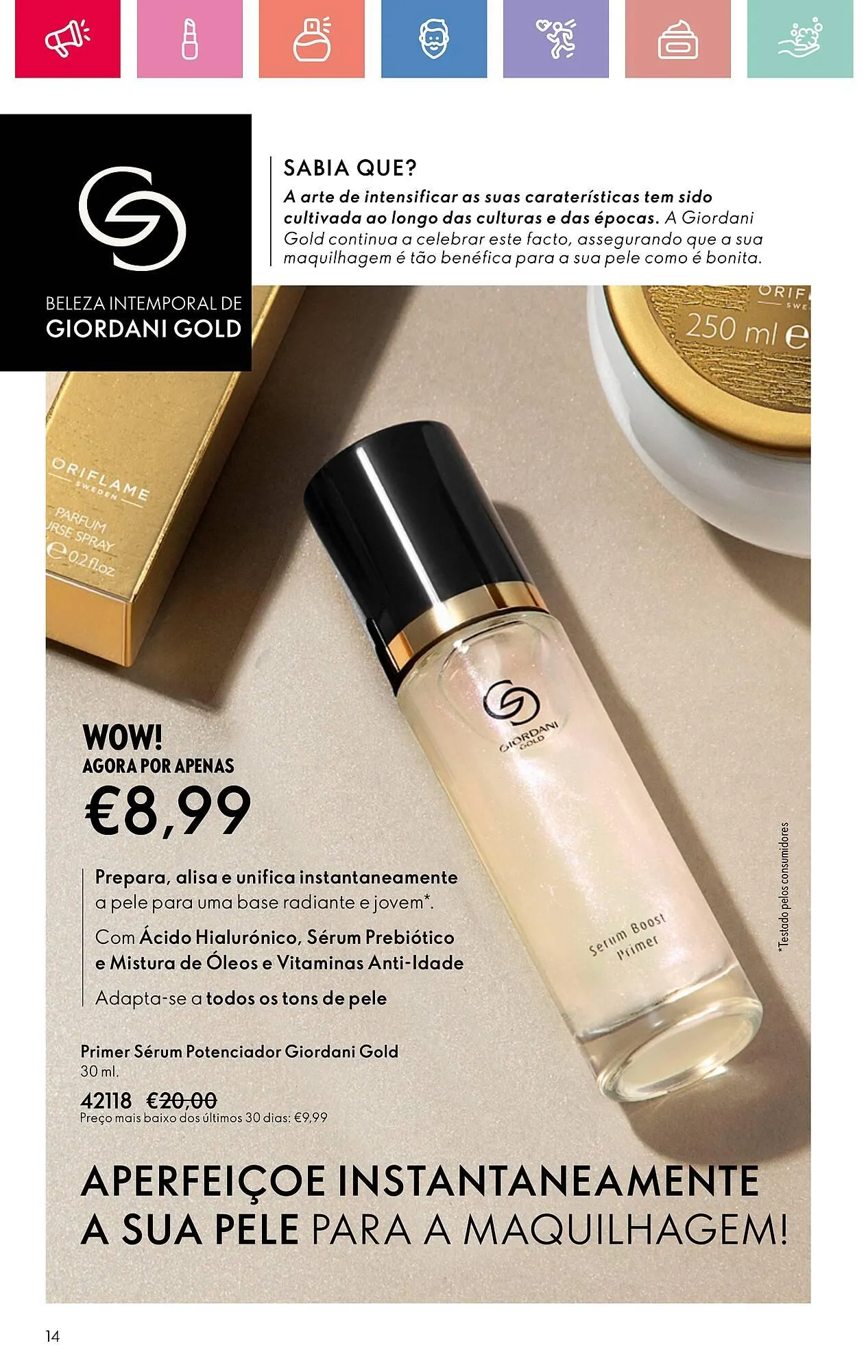 Folheto Folheto Oriflame de 13 de abril até 3 de maio 2025 - Pagina 14