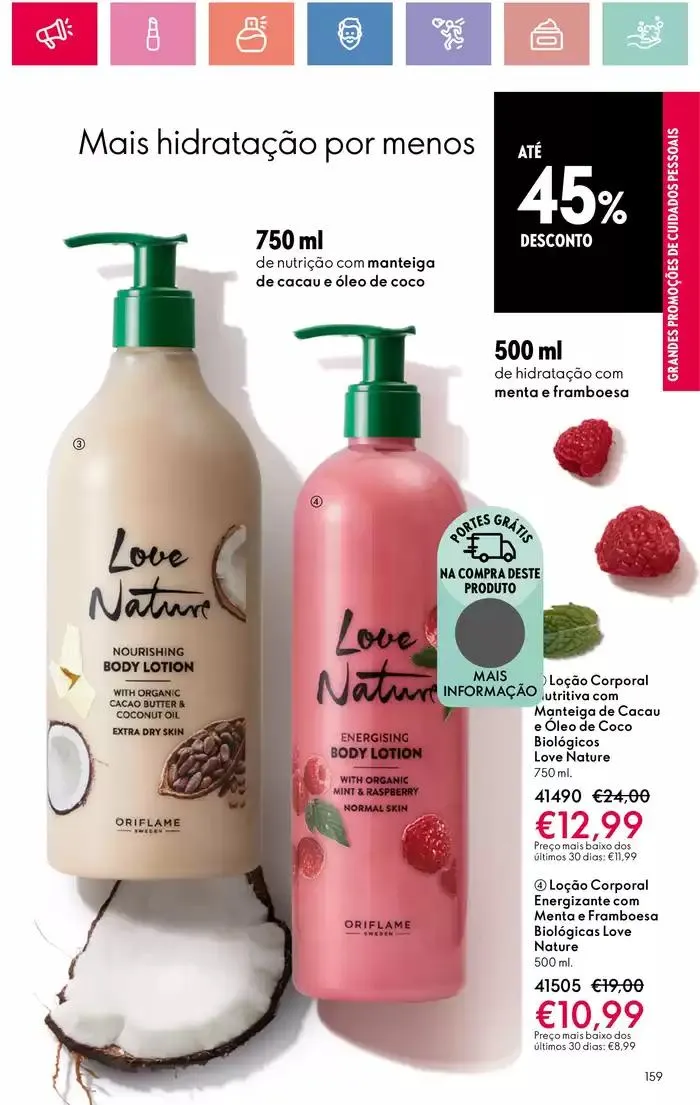 Folheto Folheto Oriflame de 30 de dezembro até 18 de janeiro 2025 - Pagina 159