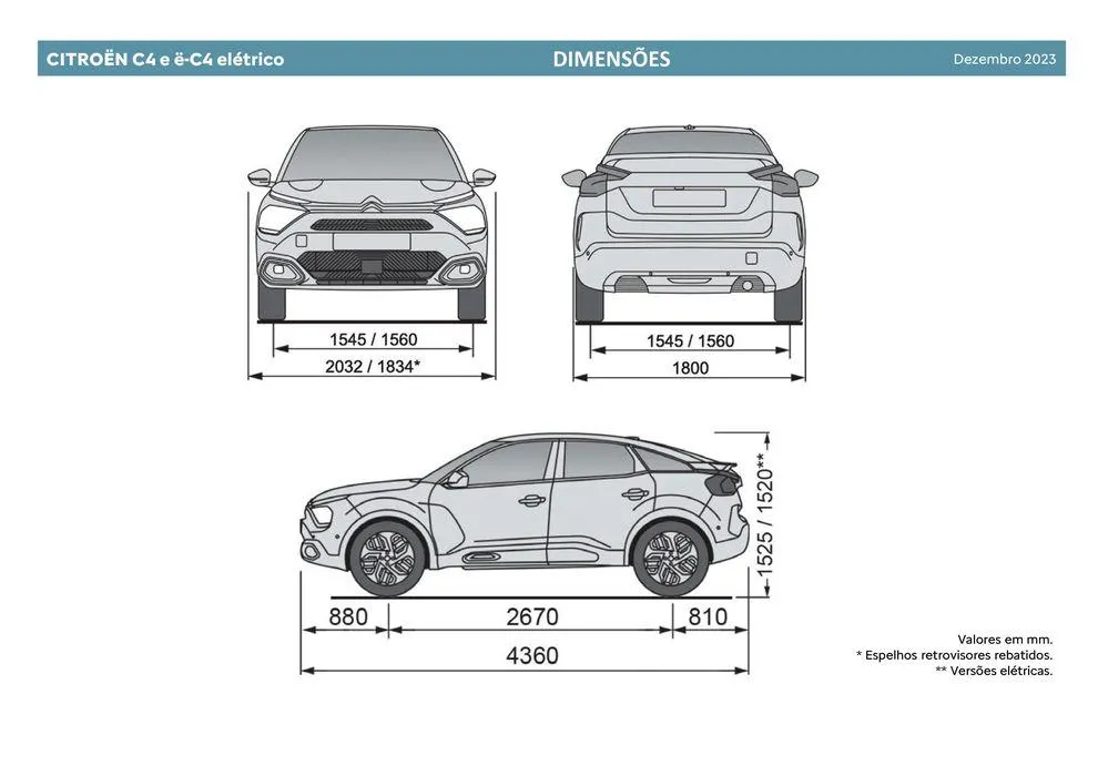 Folheto Citroen C4 de 5 de janeiro até 5 de janeiro 2025 - Pagina 16