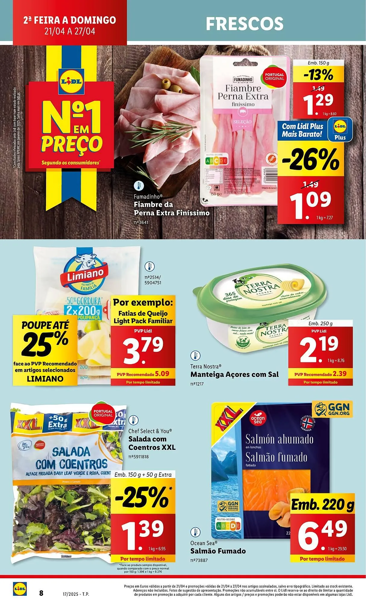 Folheto Folheto Lidl de 21 de abril até 27 de abril 2025 - Pagina 8
