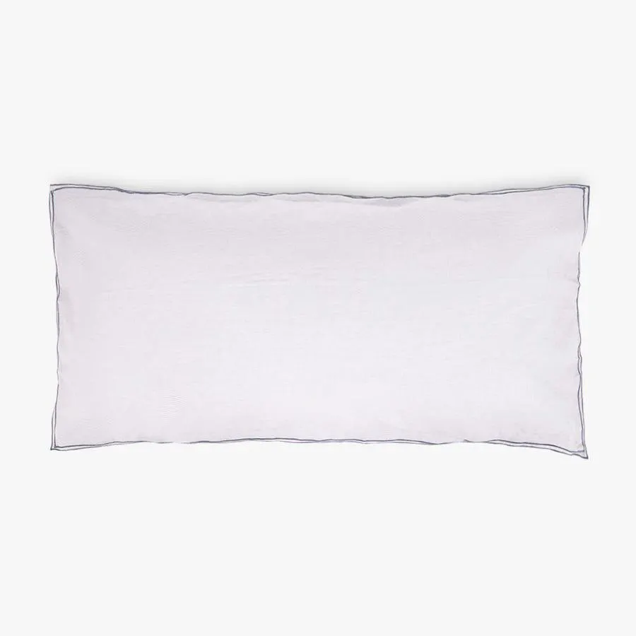 Fronha de algodão riscas azul 45x90cm GRÀCIA