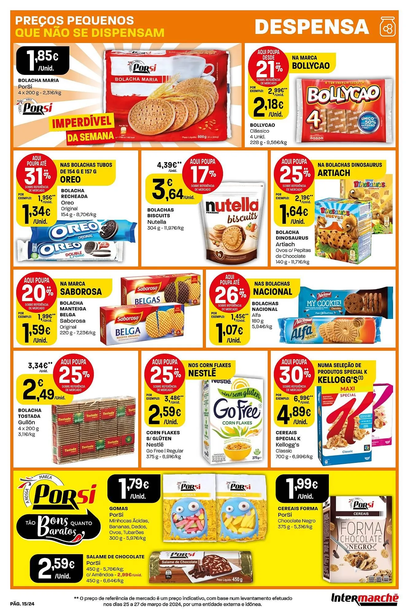 Folheto Folheto Intermarché de 25 de abril até 1 de maio 2024 - Pagina 15