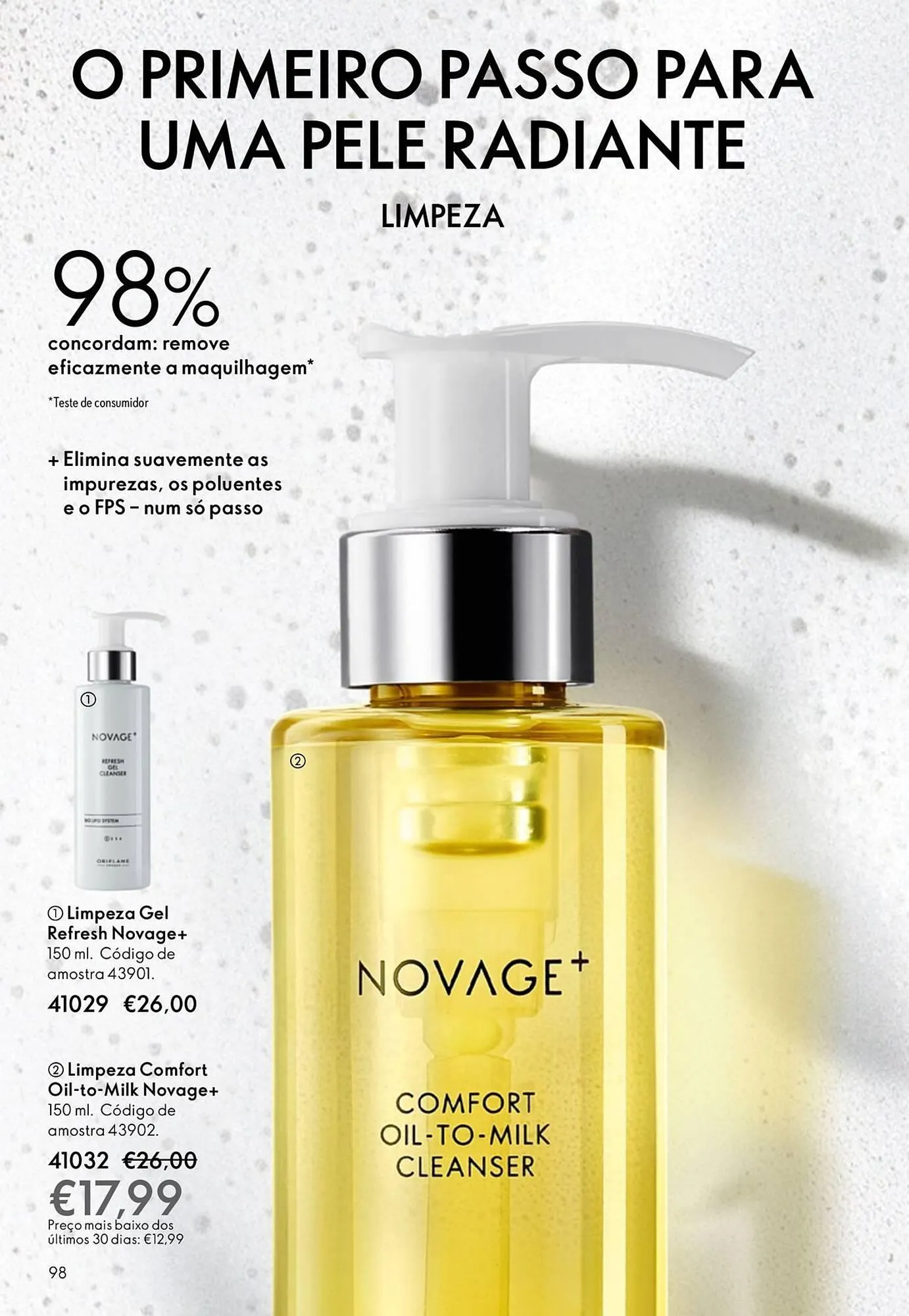 Folheto Catálogo Oriflame de 3 de dezembro até 22 de dezembro 2025 - Pagina 98