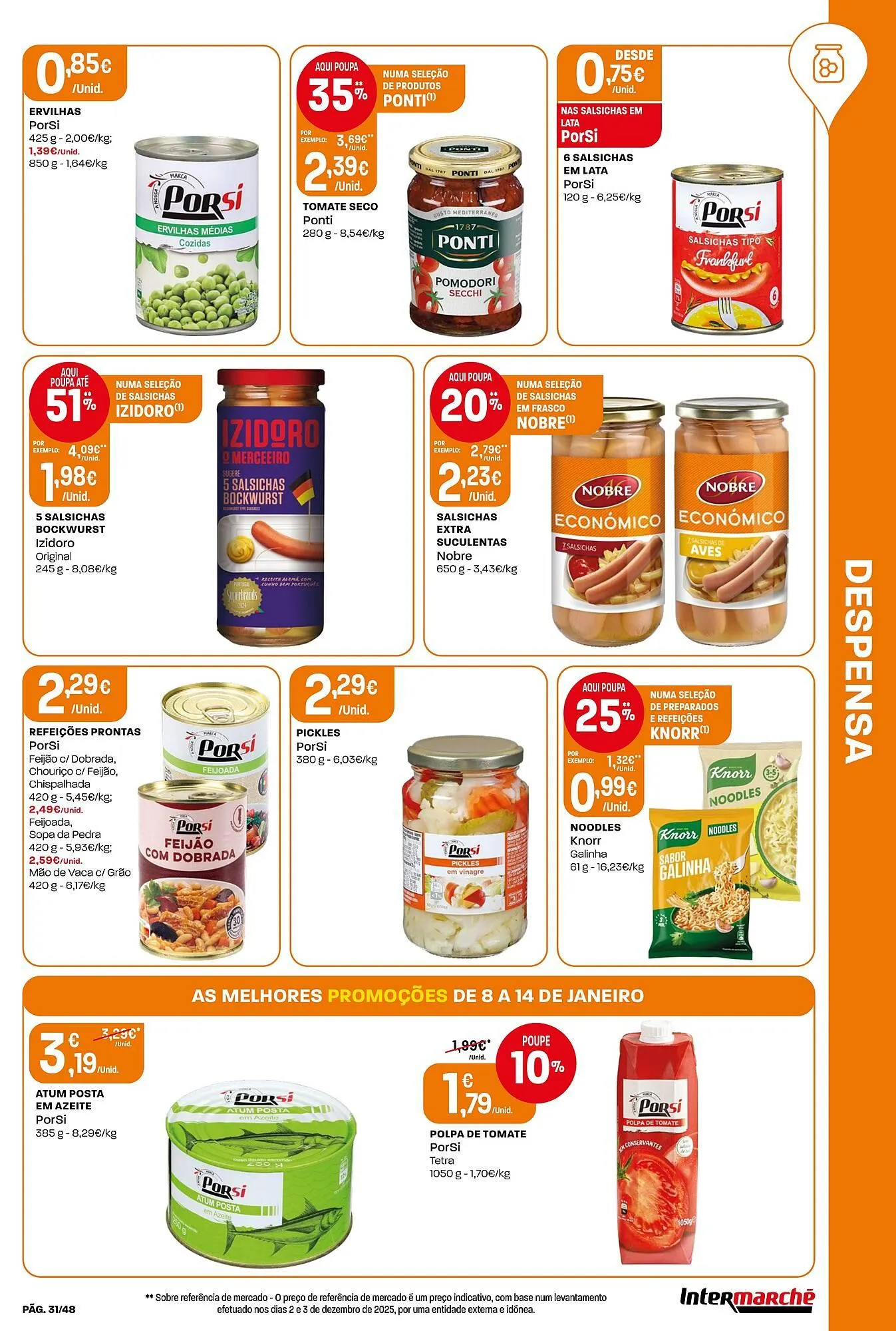 Folheto Folheto Intermarché de 8 de janeiro até 14 de janeiro 2026 - Pagina 31