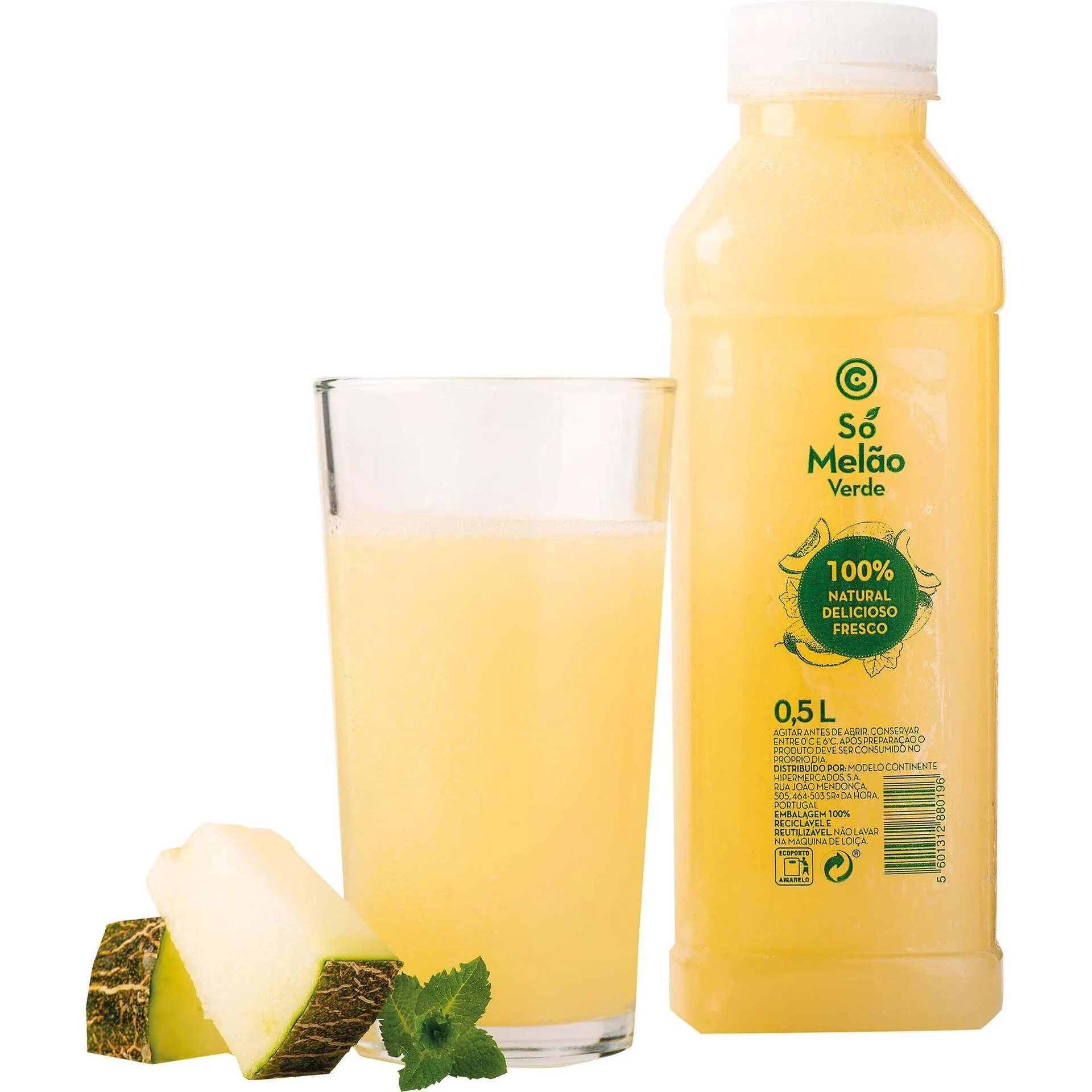 Sumo Melão Verde Natural