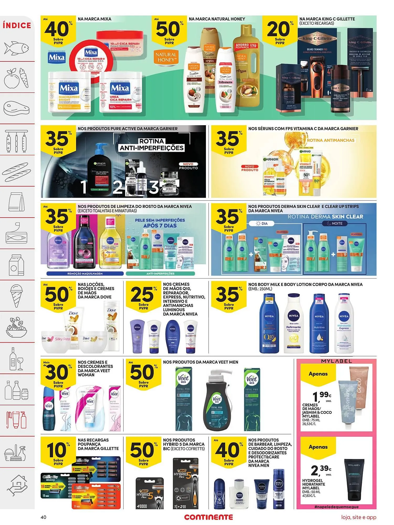 Folheto Folheto Continente de 17 de fevereiro até 23 de fevereiro 2026 - Pagina 40