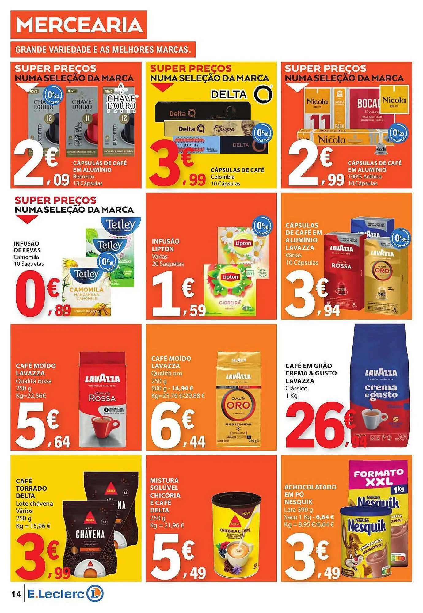 Folheto Folheto E.Leclerc de 8 de janeiro até 14 de janeiro 2026 - Pagina 14