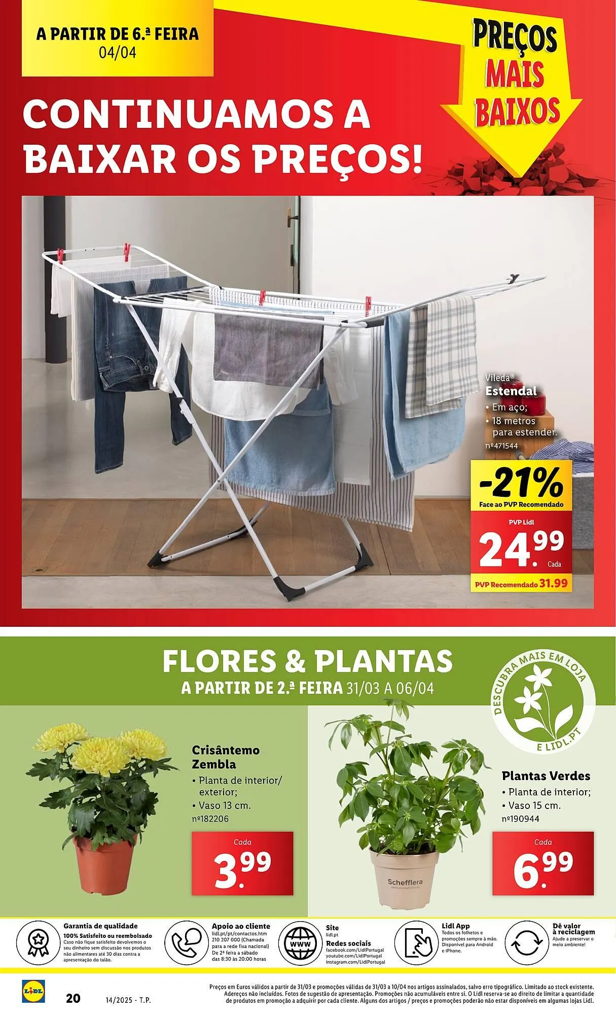 Folheto Folheto Lidl de 31 de março até 6 de abril 2025 - Pagina 20