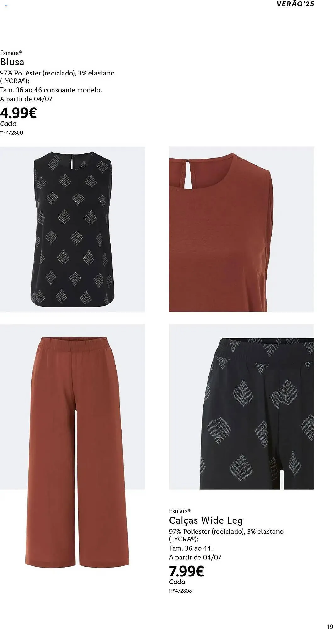 Folheto Folheto Lidl de 2 de junho até 18 de agosto 2025 - Pagina 19